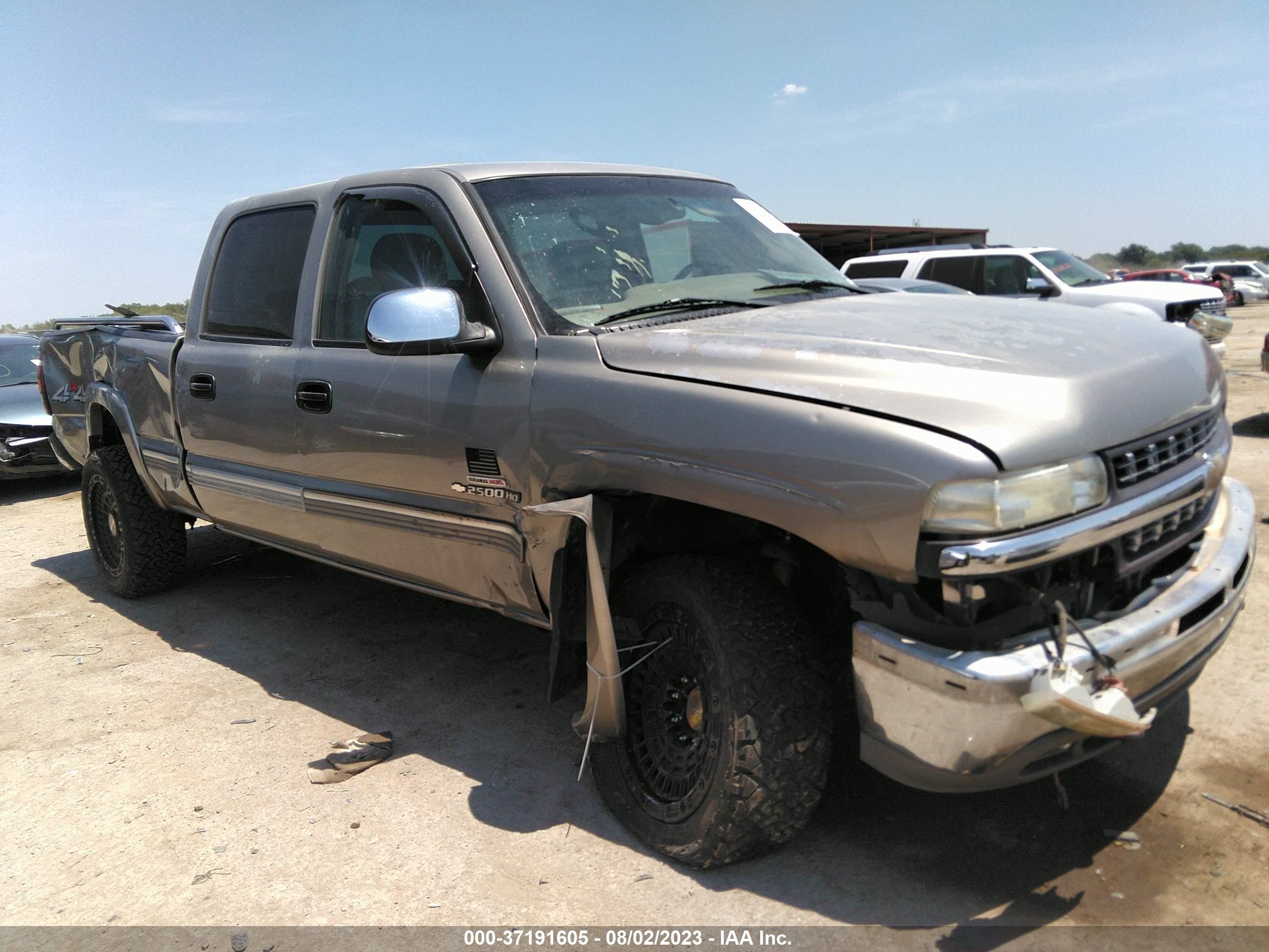 chevrolet silverado 2001 1gchk23151f194035