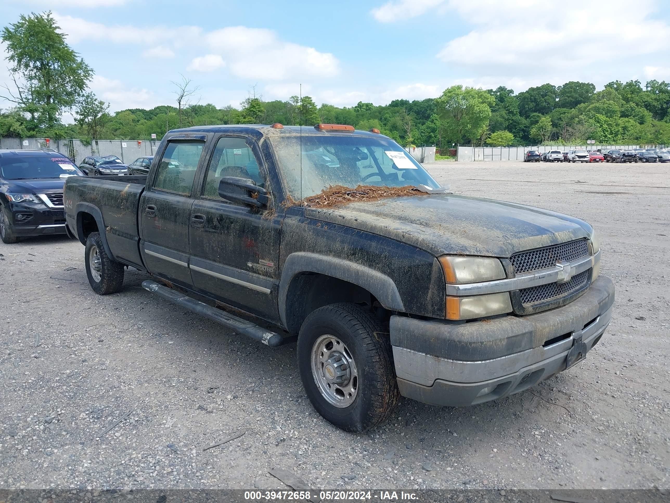 chevrolet silverado 2003 1gchk23173f100756