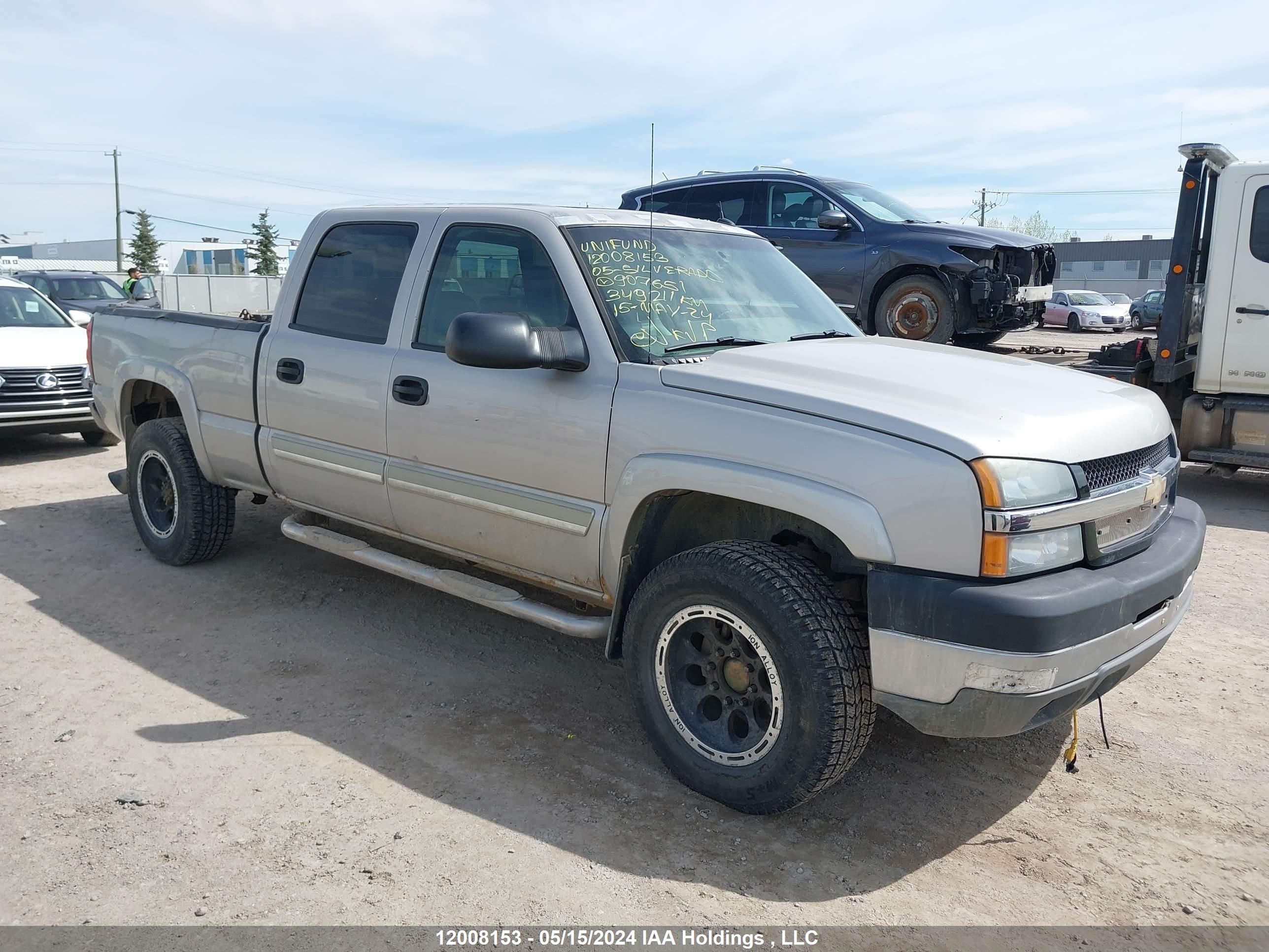 chevrolet silverado 2005 1gchk23225f907651