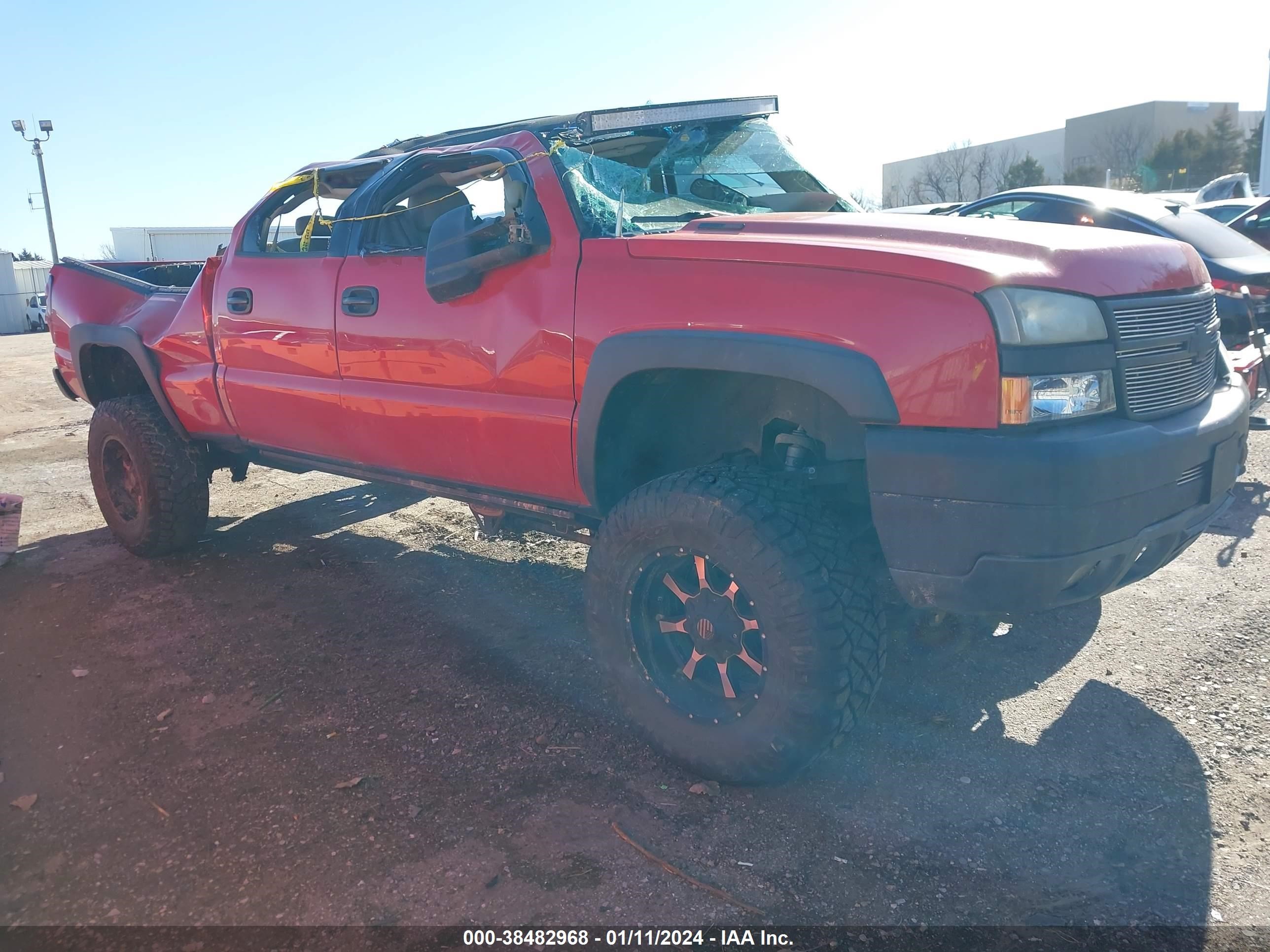 chevrolet silverado 2005 1gchk23245f895292