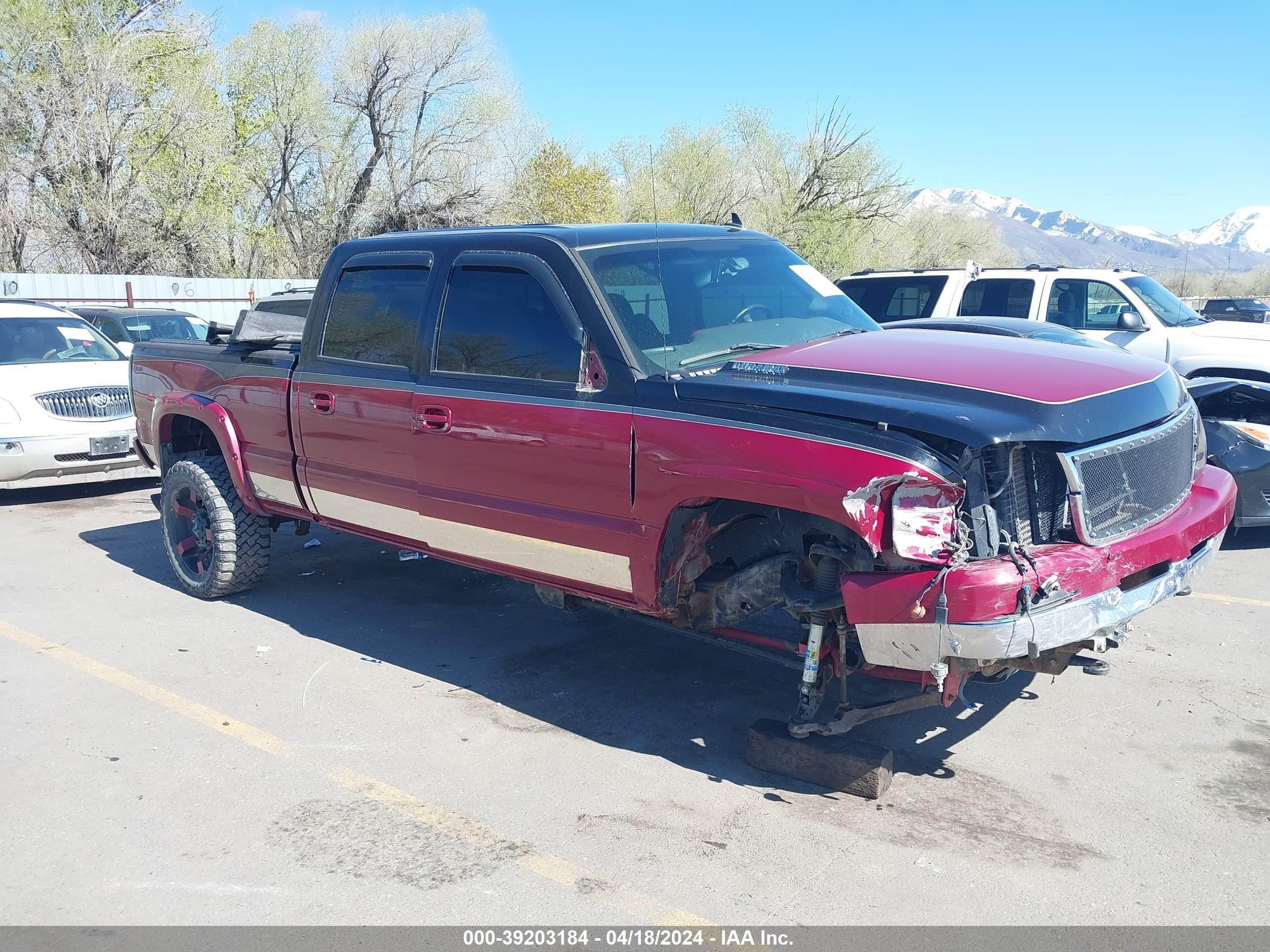 chevrolet silverado 2006 1gchk23266f118551