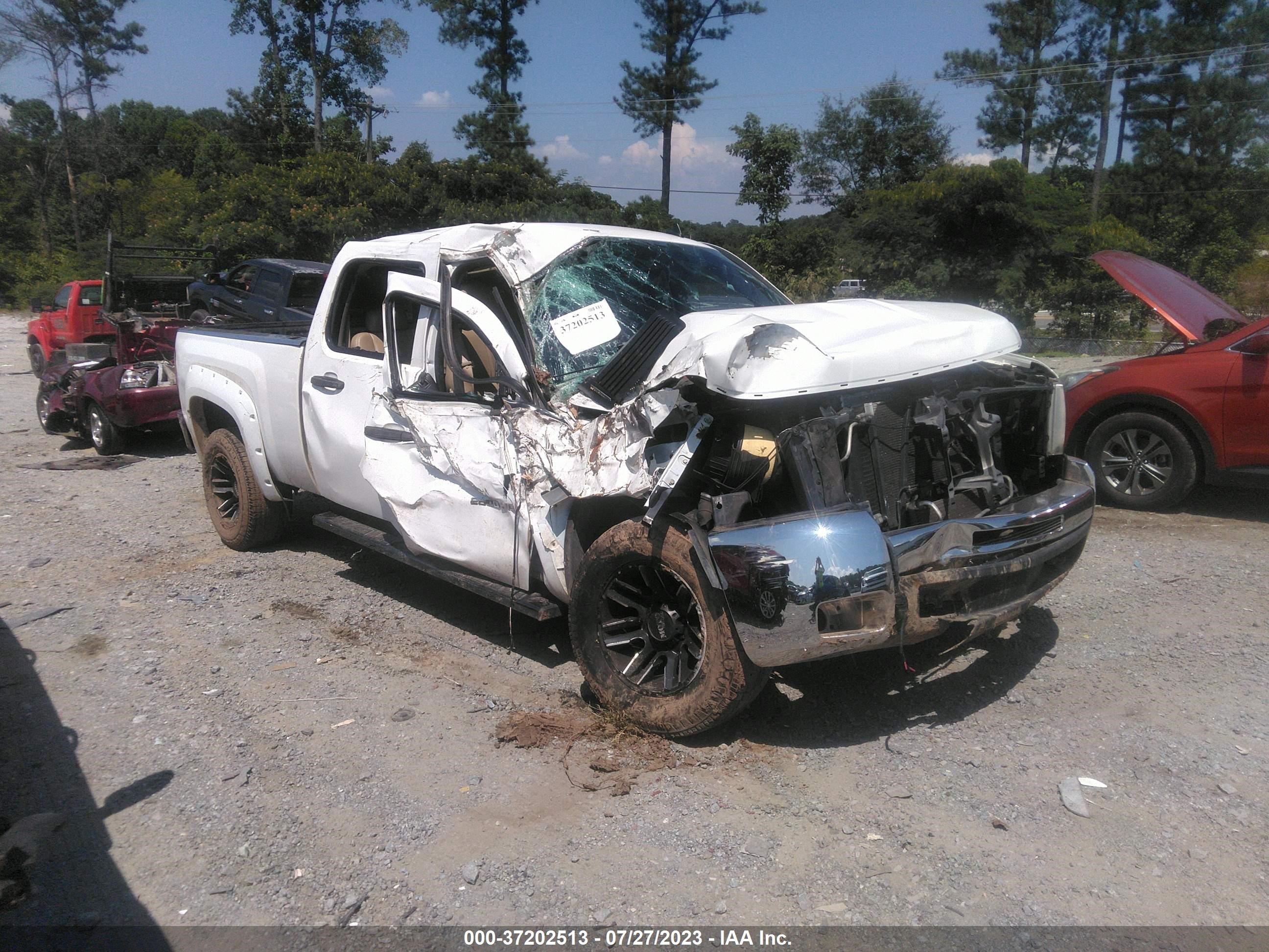 chevrolet silverado 2007 1gchk23667f525550