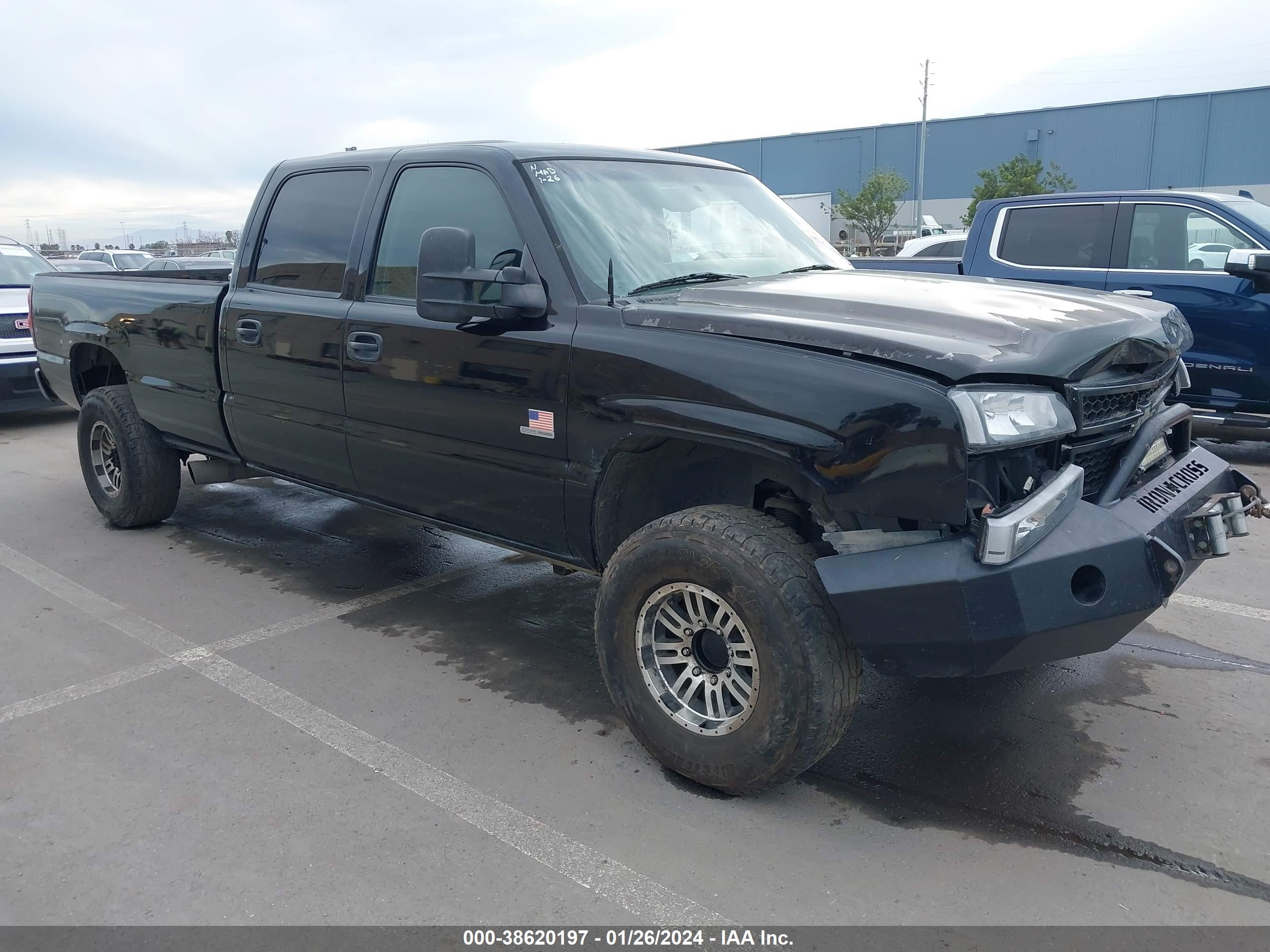 chevrolet silverado 2007 1gchk23d07f106320