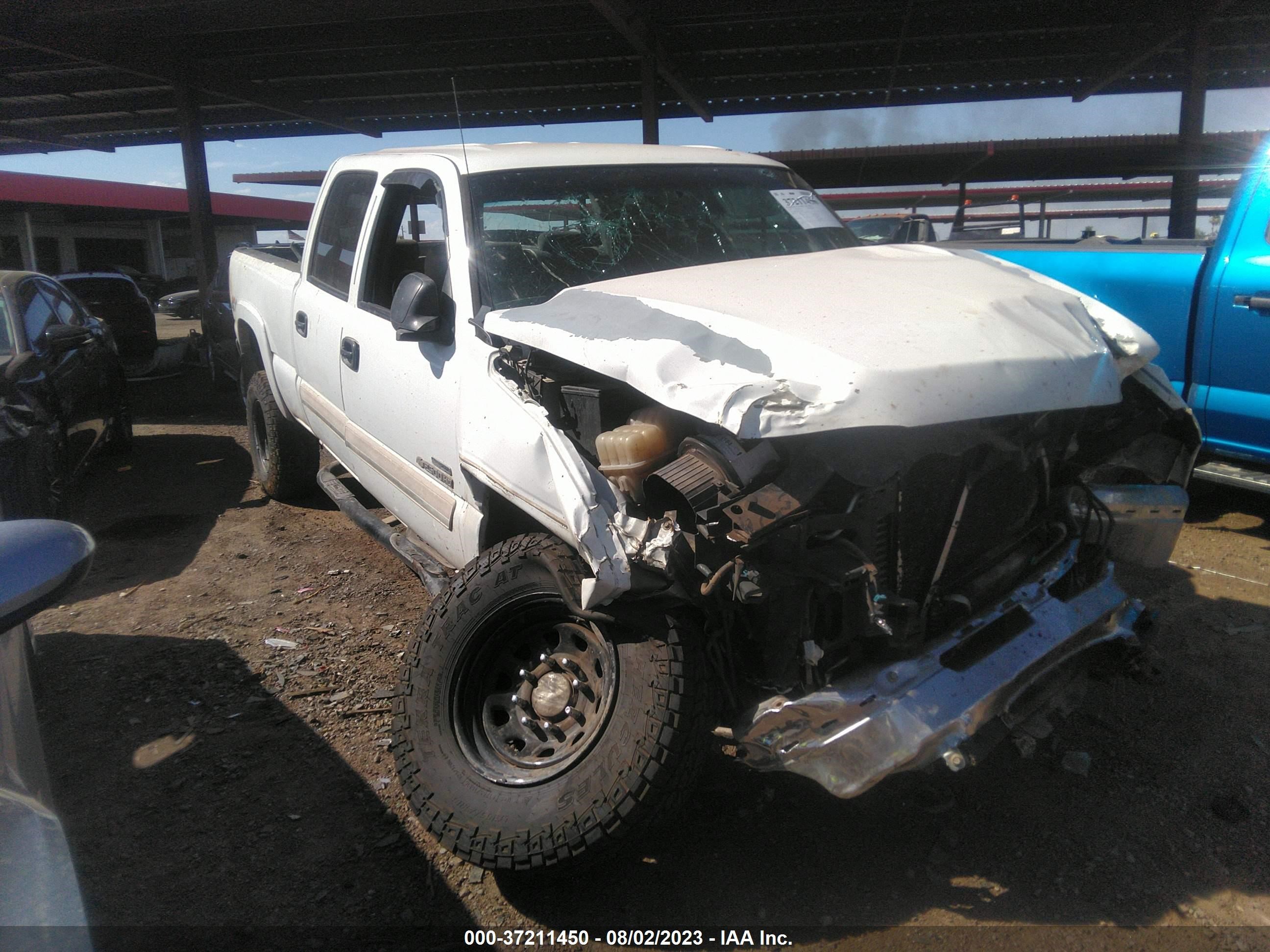 chevrolet silverado 2007 1gchk23d07f182541