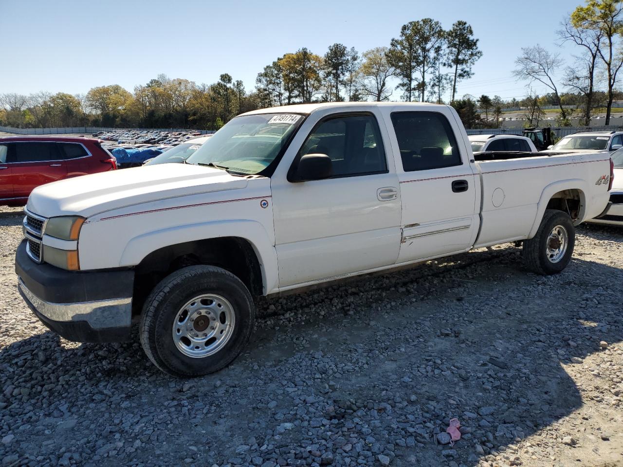 chevrolet silverado 2007 1gchk23d17f184993