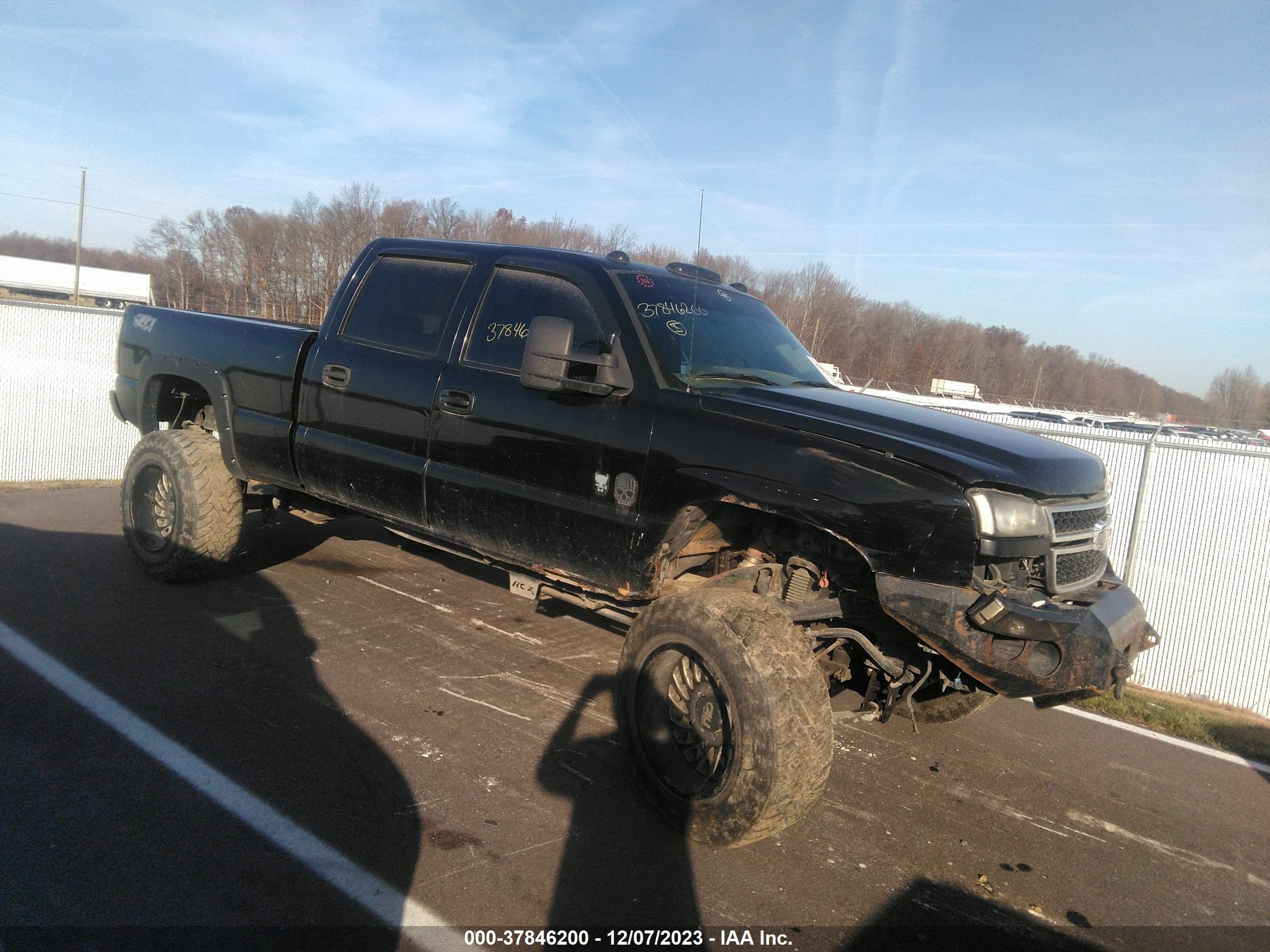 chevrolet silverado 2007 1gchk23d27f103709