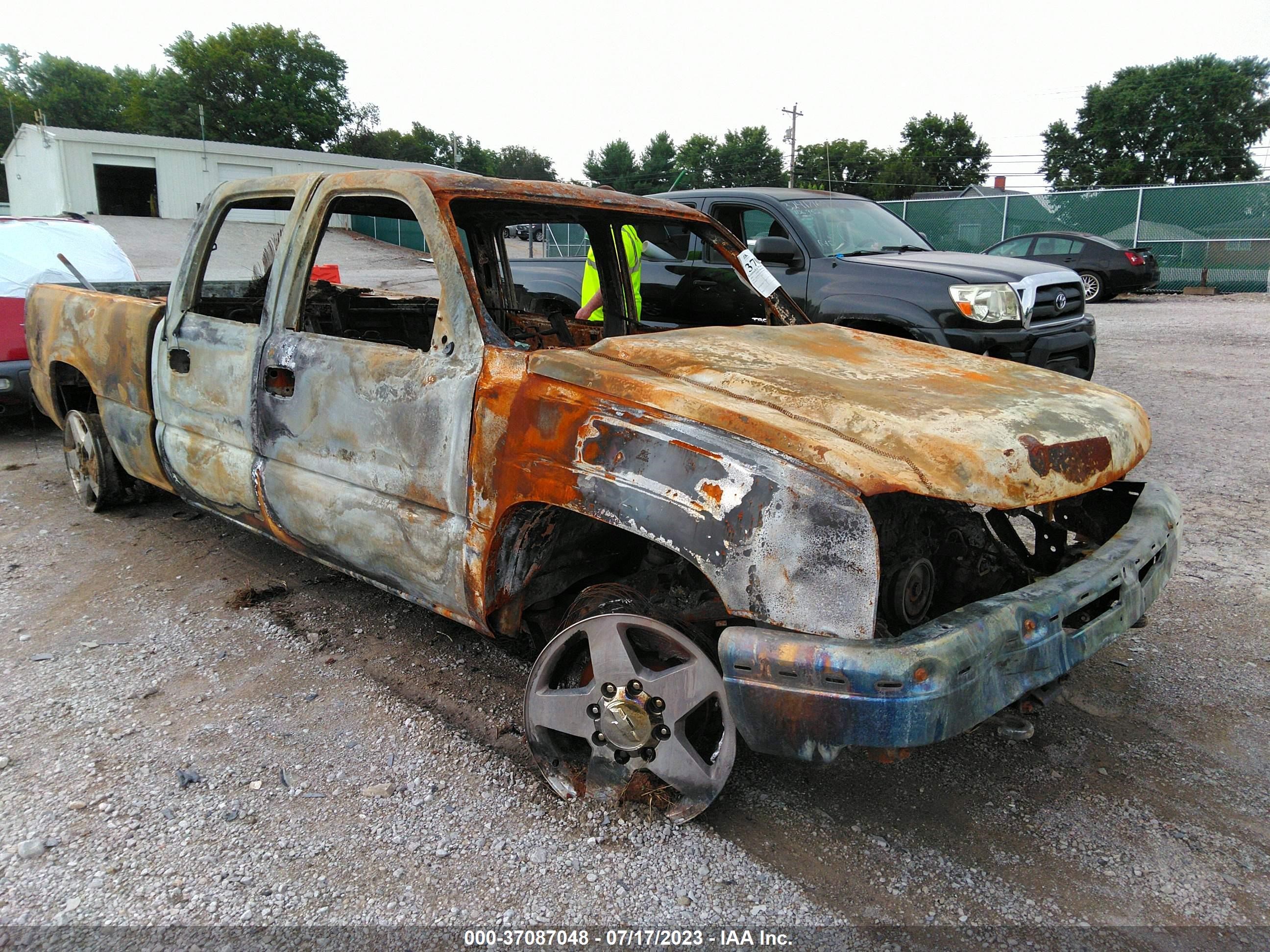 chevrolet silverado 2007 1gchk23d37f146276