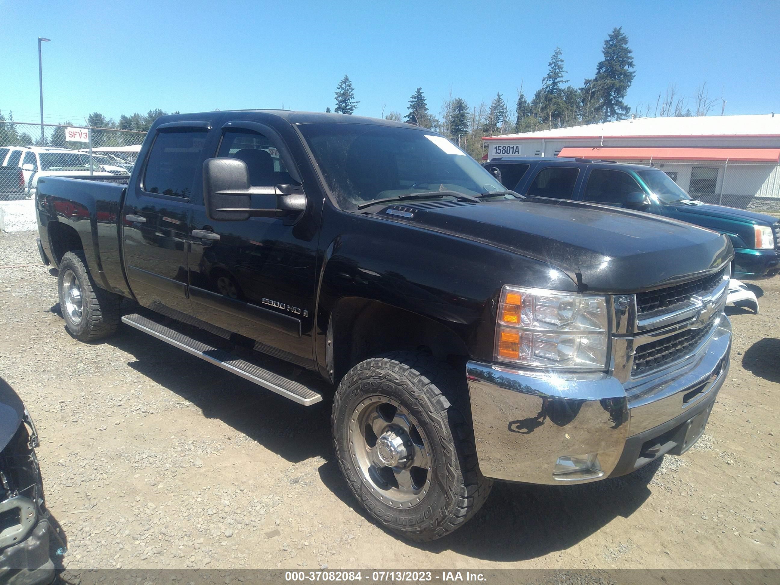 chevrolet silverado 2008 1gchk23k08f130908