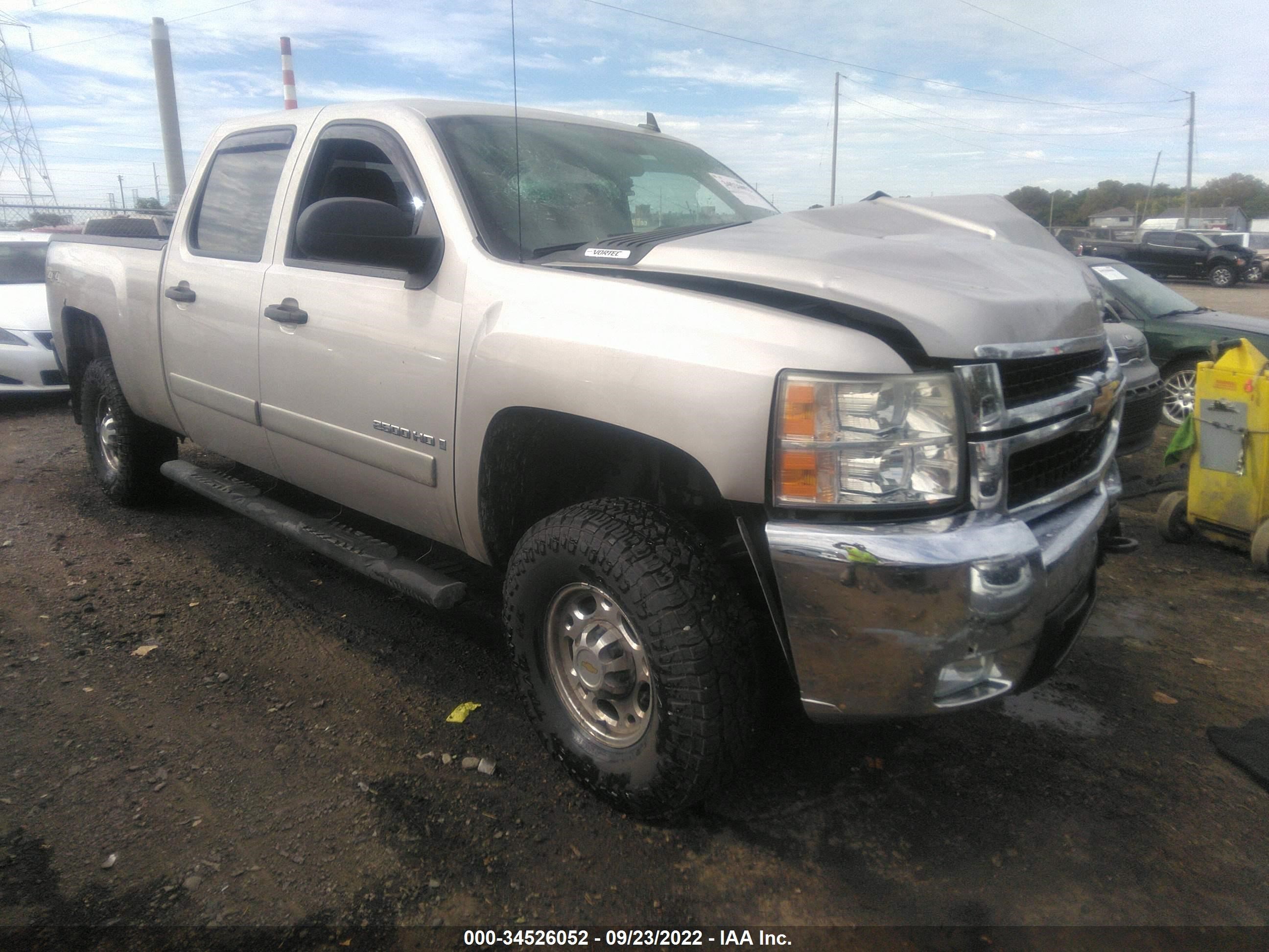 chevrolet silverado 2008 1gchk23k98f118417