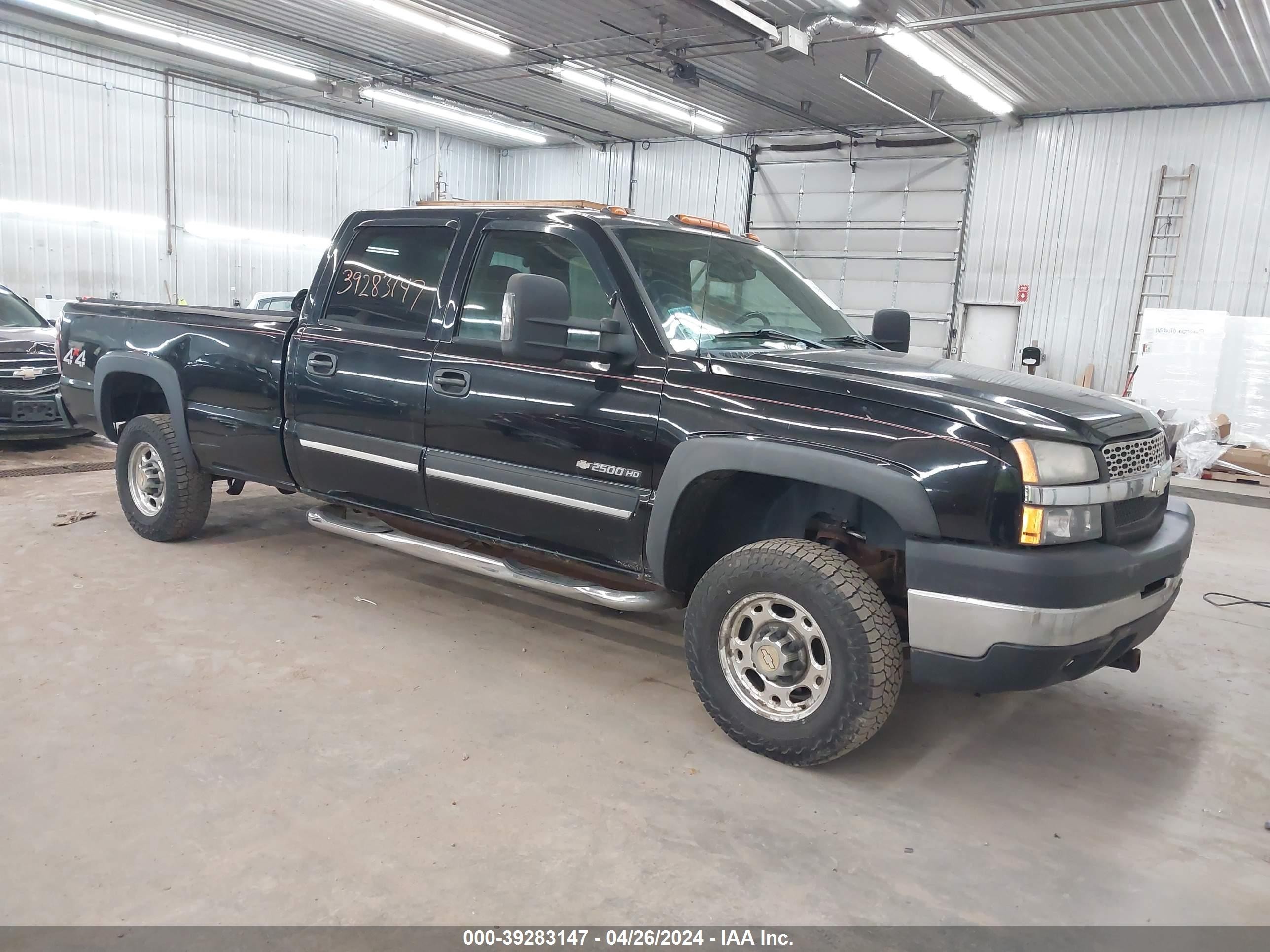 chevrolet silverado 2004 1gchk23u04f190876