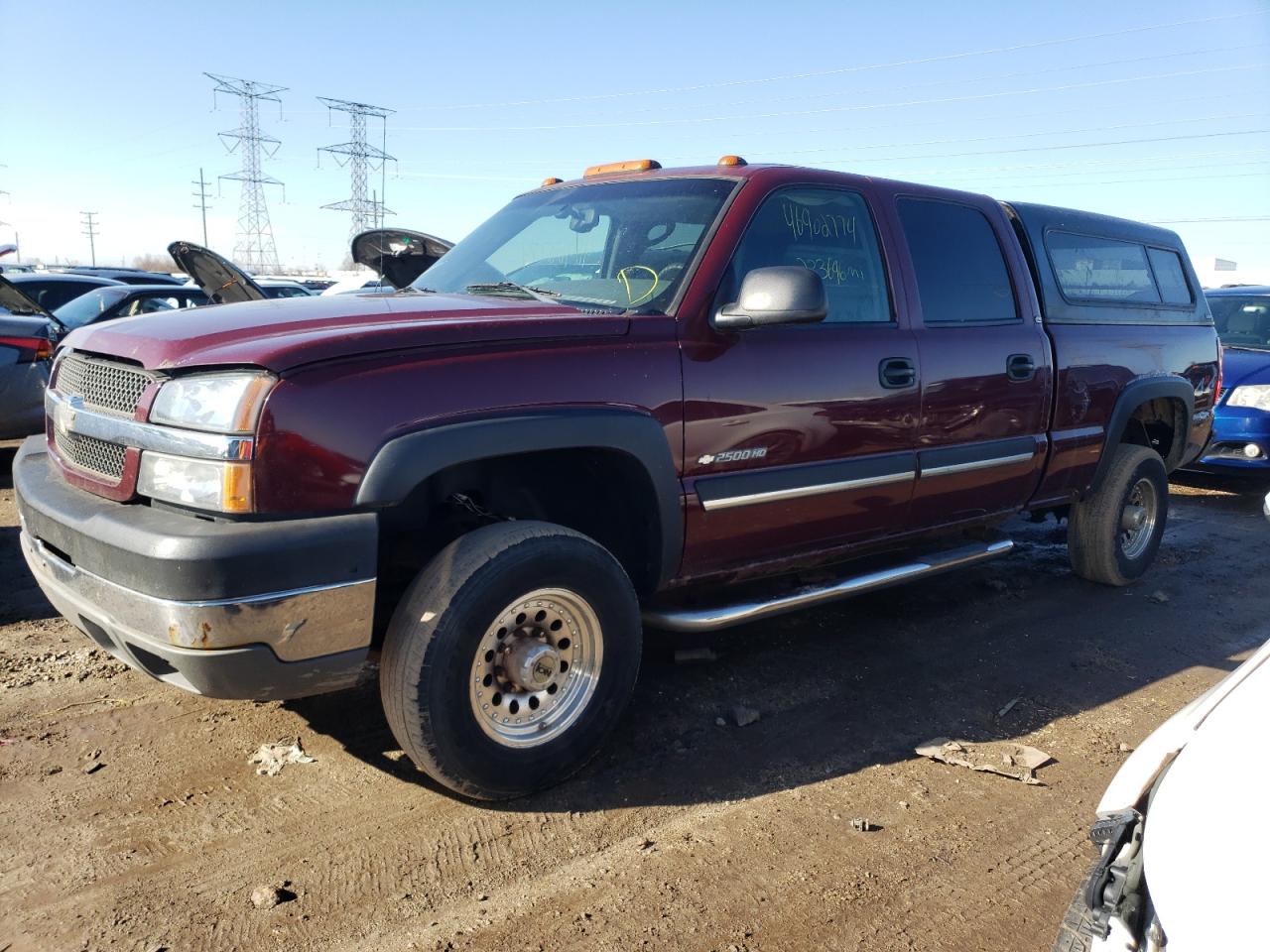 chevrolet silverado 2003 1gchk23u13f198550