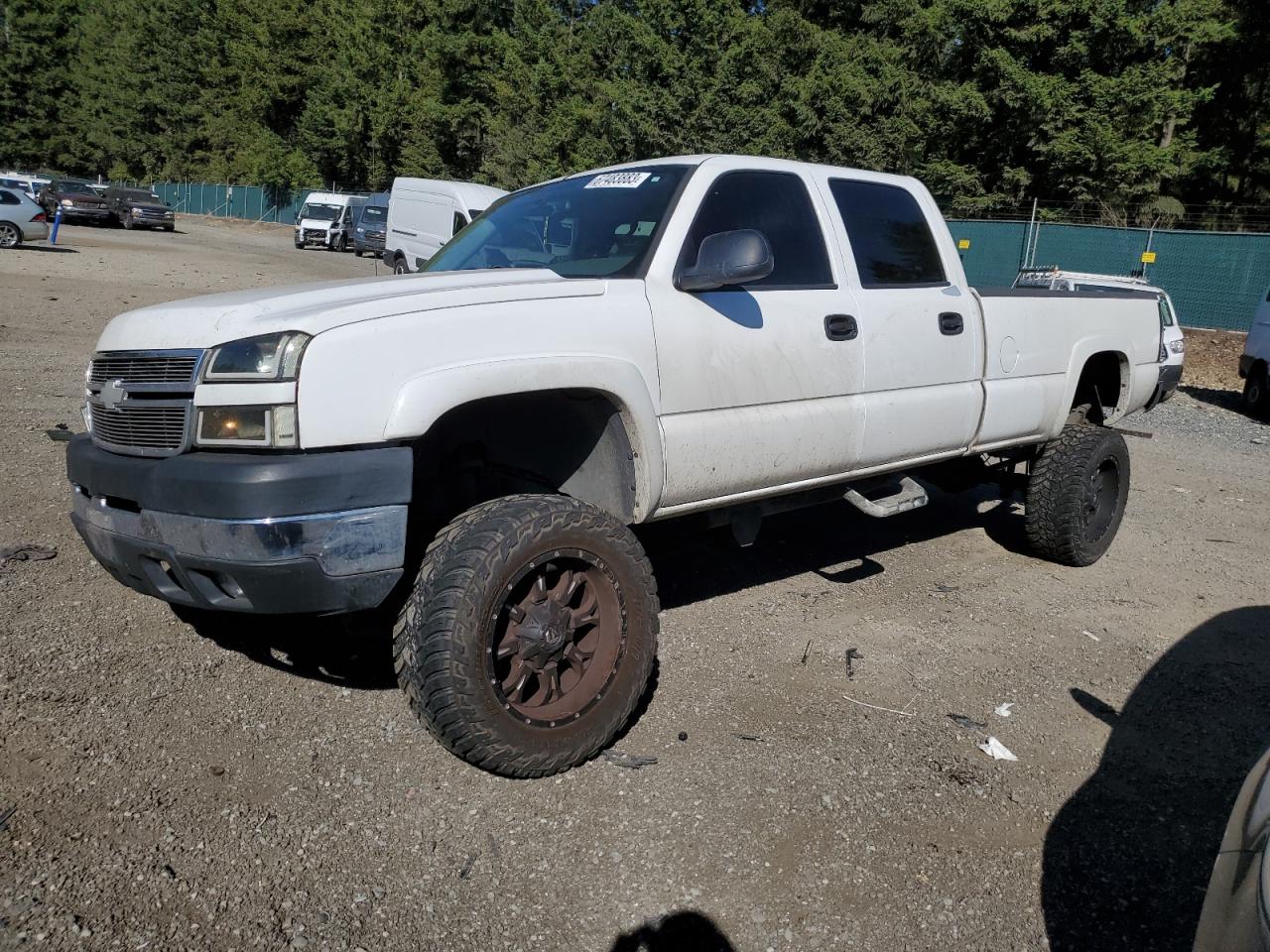 chevrolet silverado 2006 1gchk23u16f111816