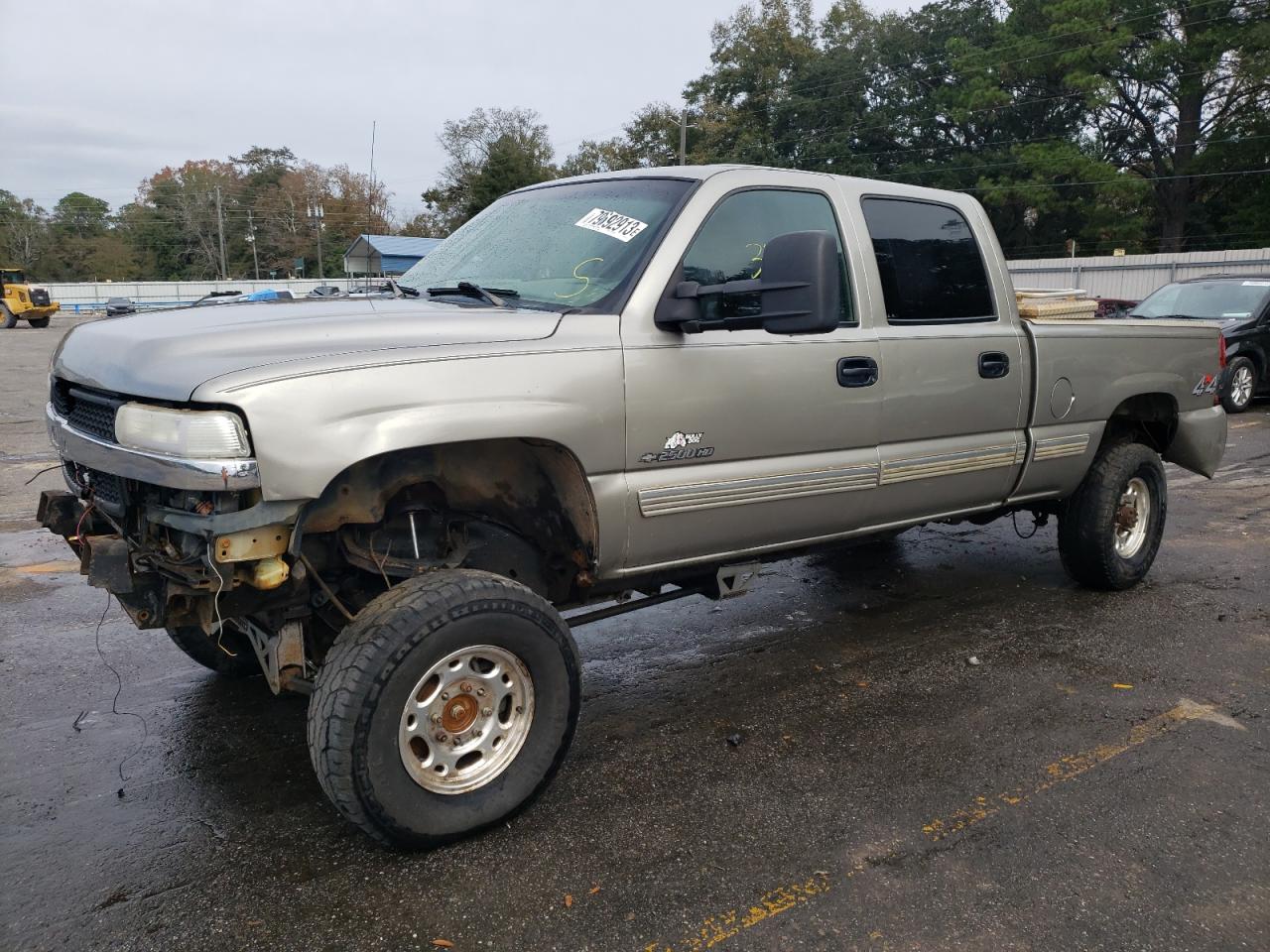 chevrolet silverado 2002 1gchk23u22f235197