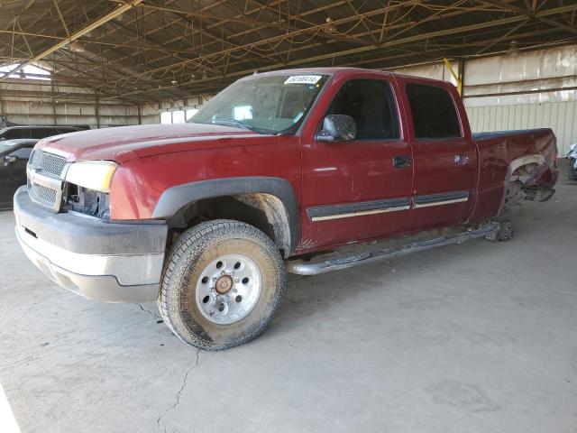 chevrolet silverado 2004 1gchk23u44f222244