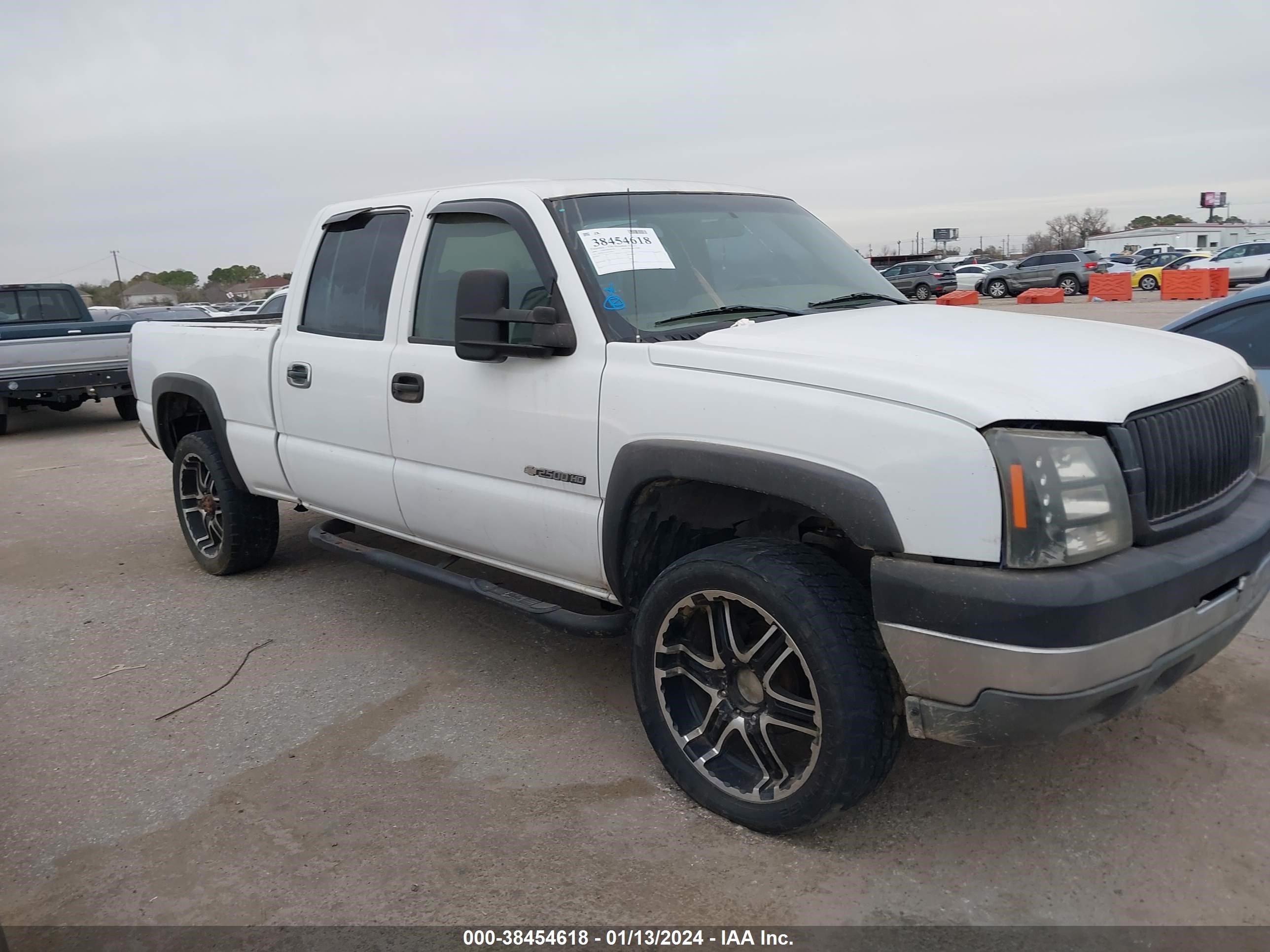 chevrolet silverado 2004 1gchk23u54f198522