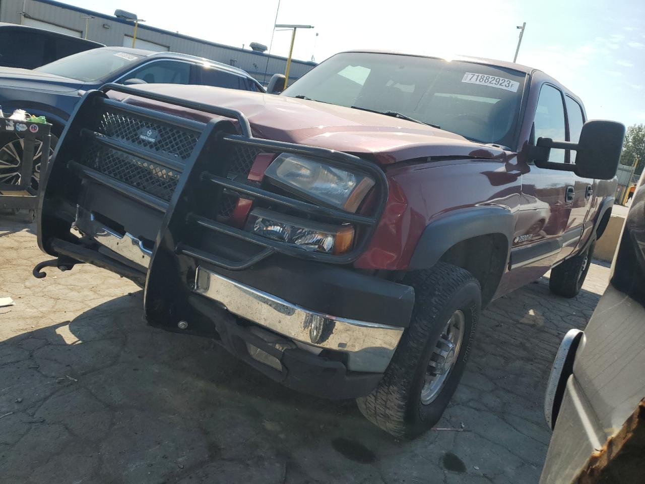 chevrolet silverado 2004 1gchk23u74f168180