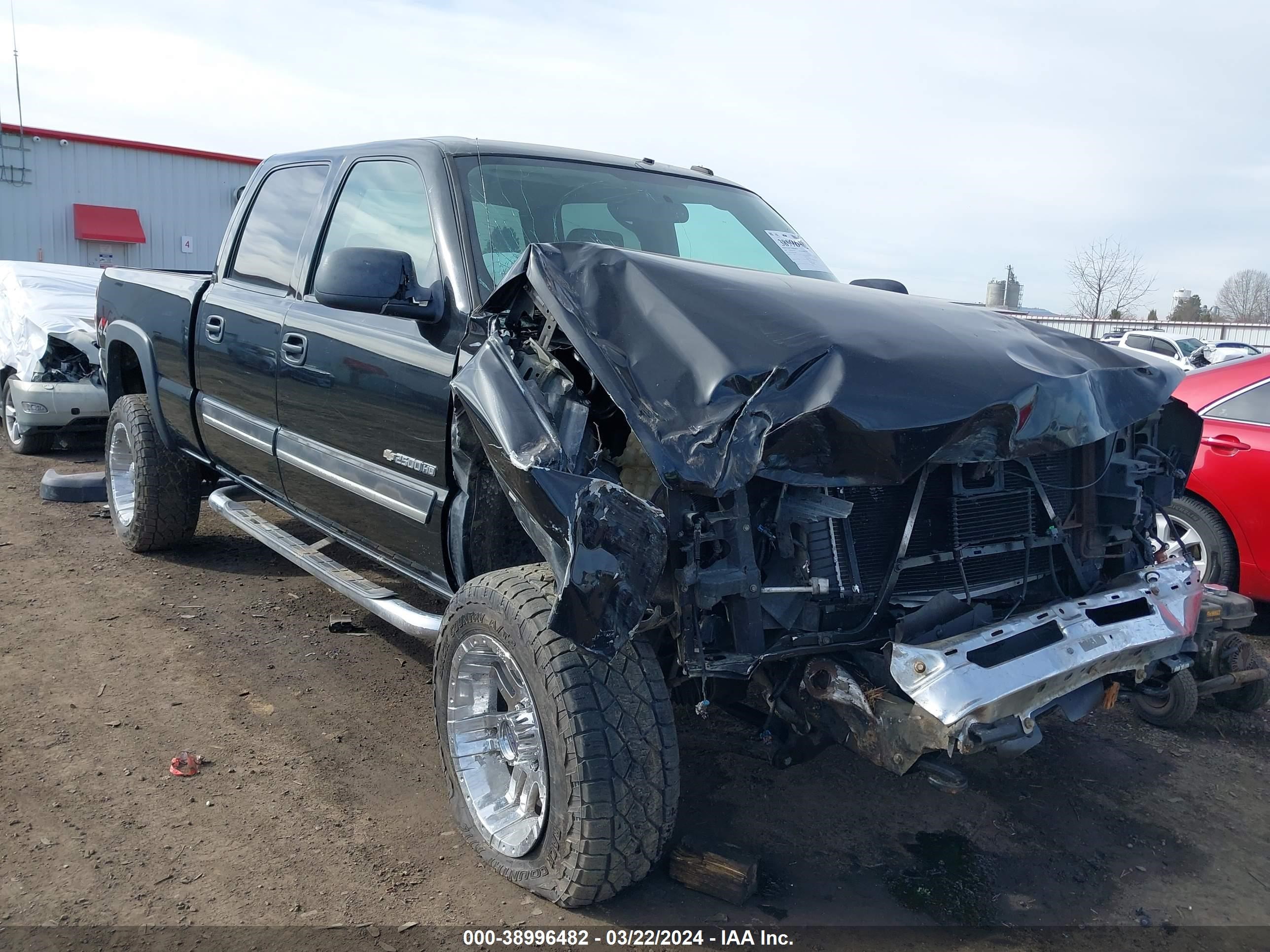 chevrolet silverado 2006 1gchk23u76f270646