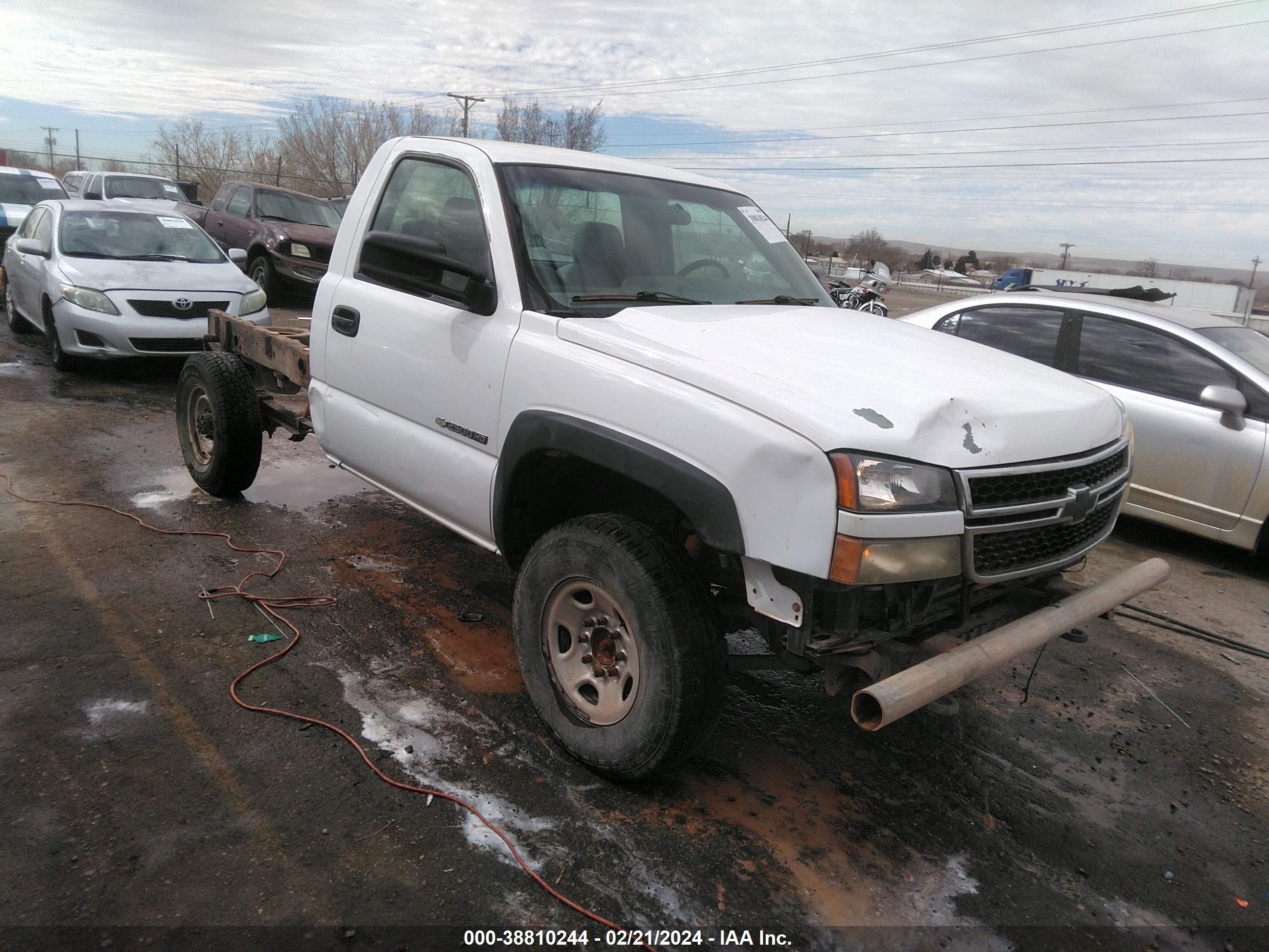 chevrolet silverado 2007 1gchk24g47e180774