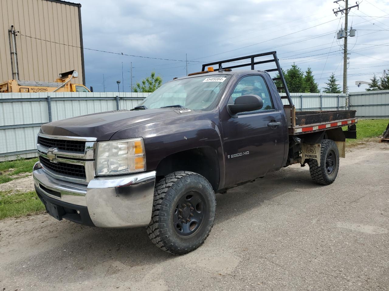 chevrolet silverado 2008 1gchk24k78e118369