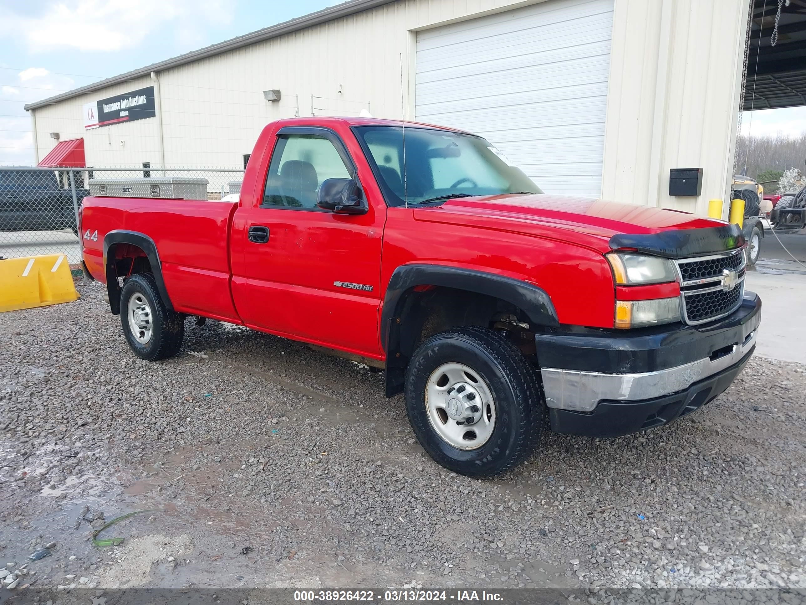 chevrolet silverado 2006 1gchk24u16e213315