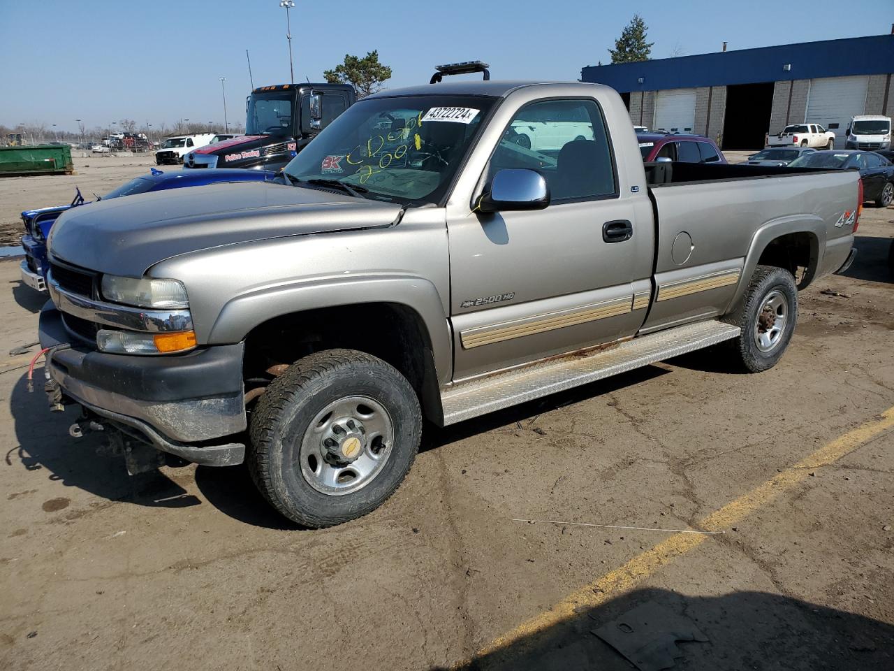 chevrolet silverado 2001 1gchk24u21e342513