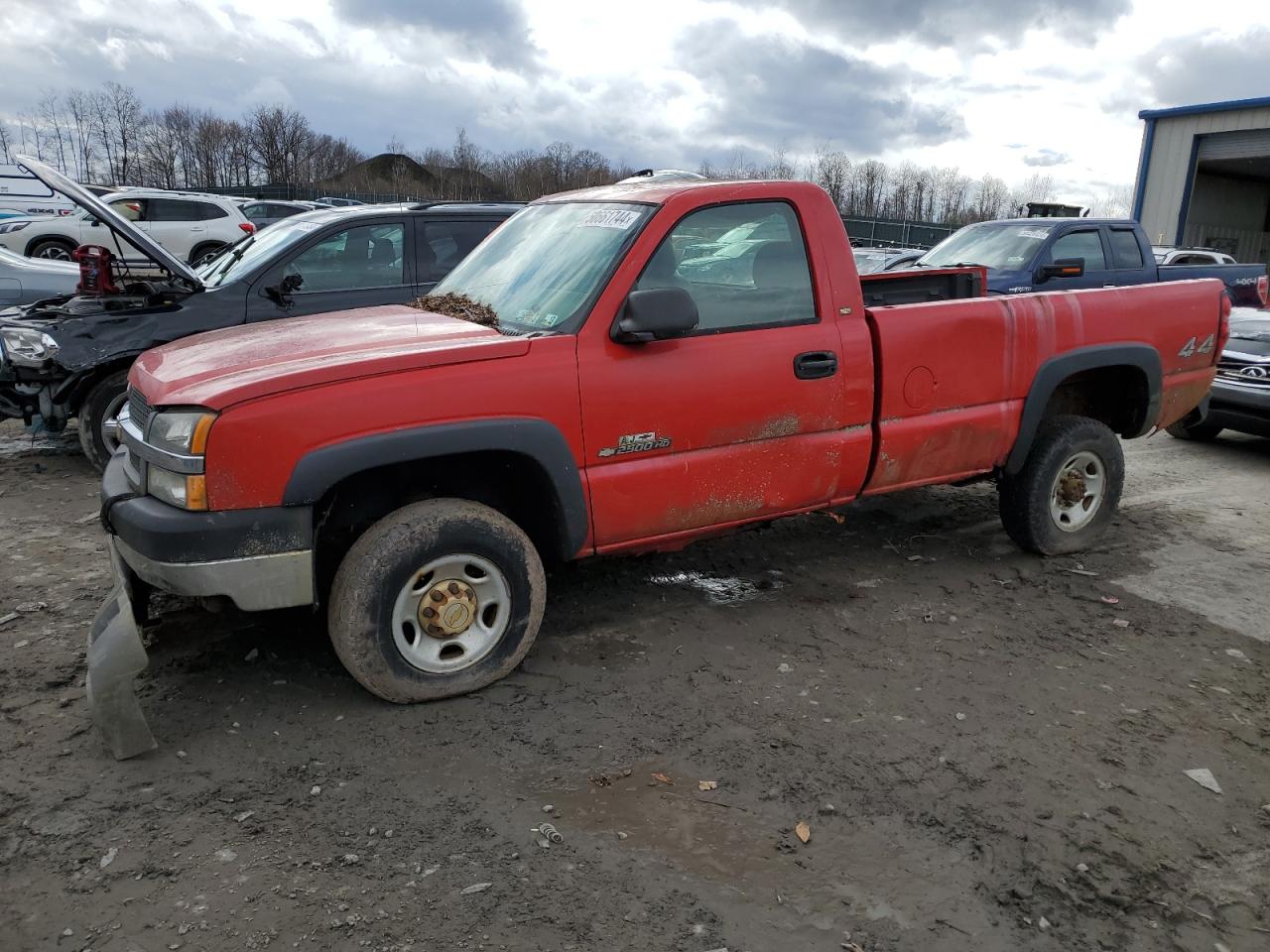 chevrolet silverado 2004 1gchk24u44e118938