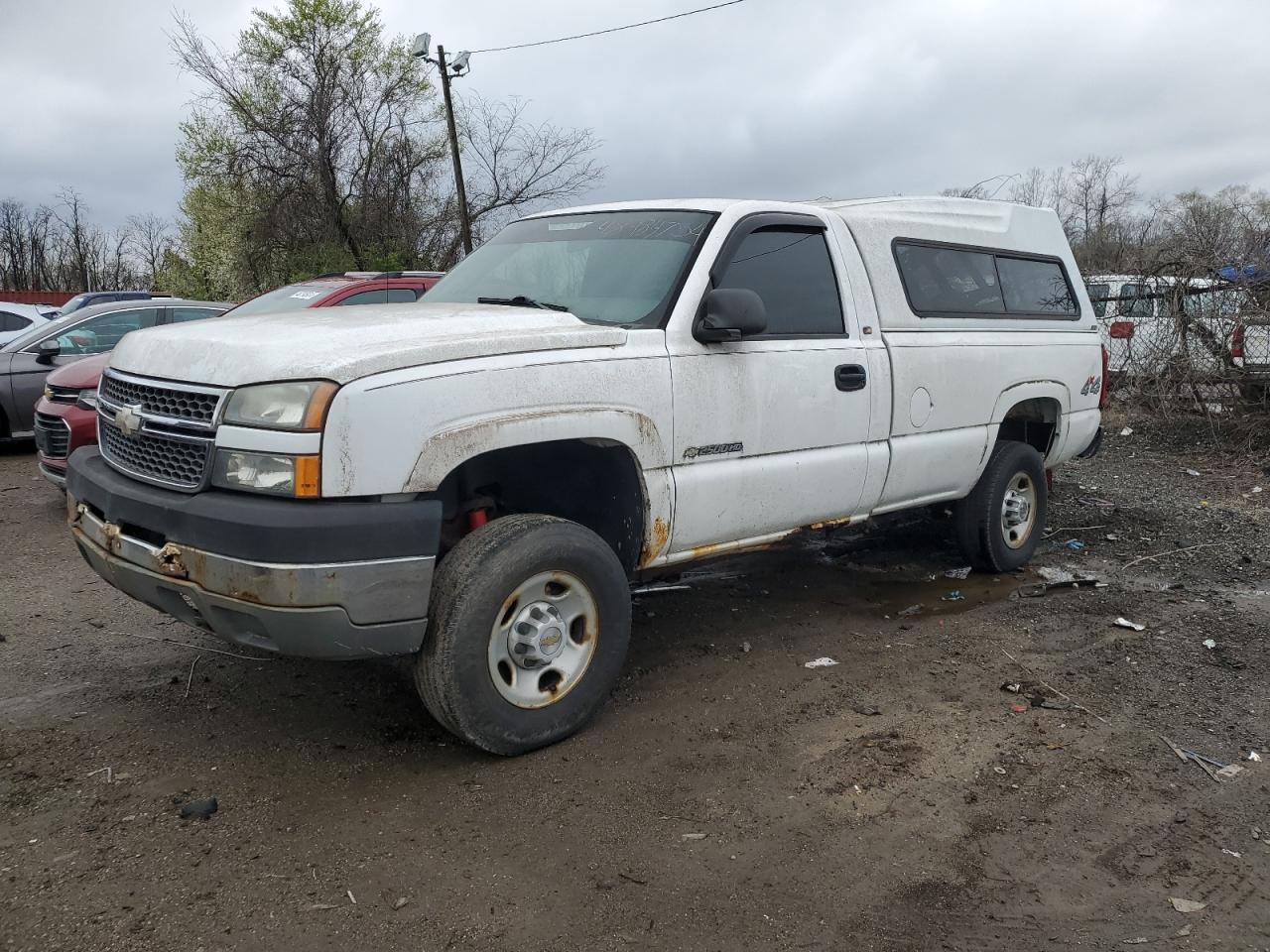 chevrolet silverado 2005 1gchk24u45e117449