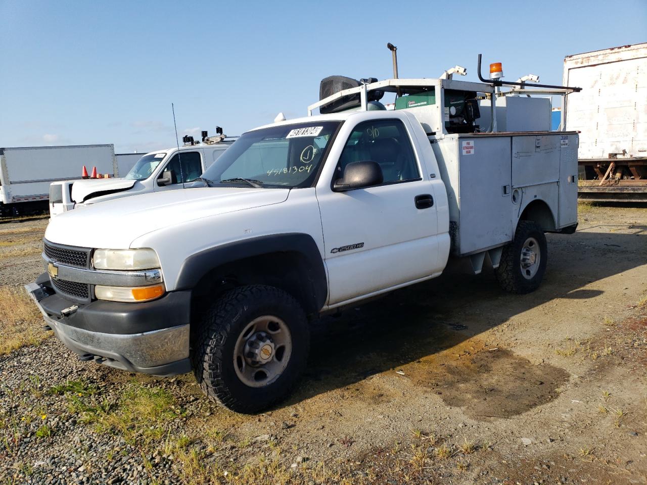 chevrolet silverado 2001 1gchk24u61e159714