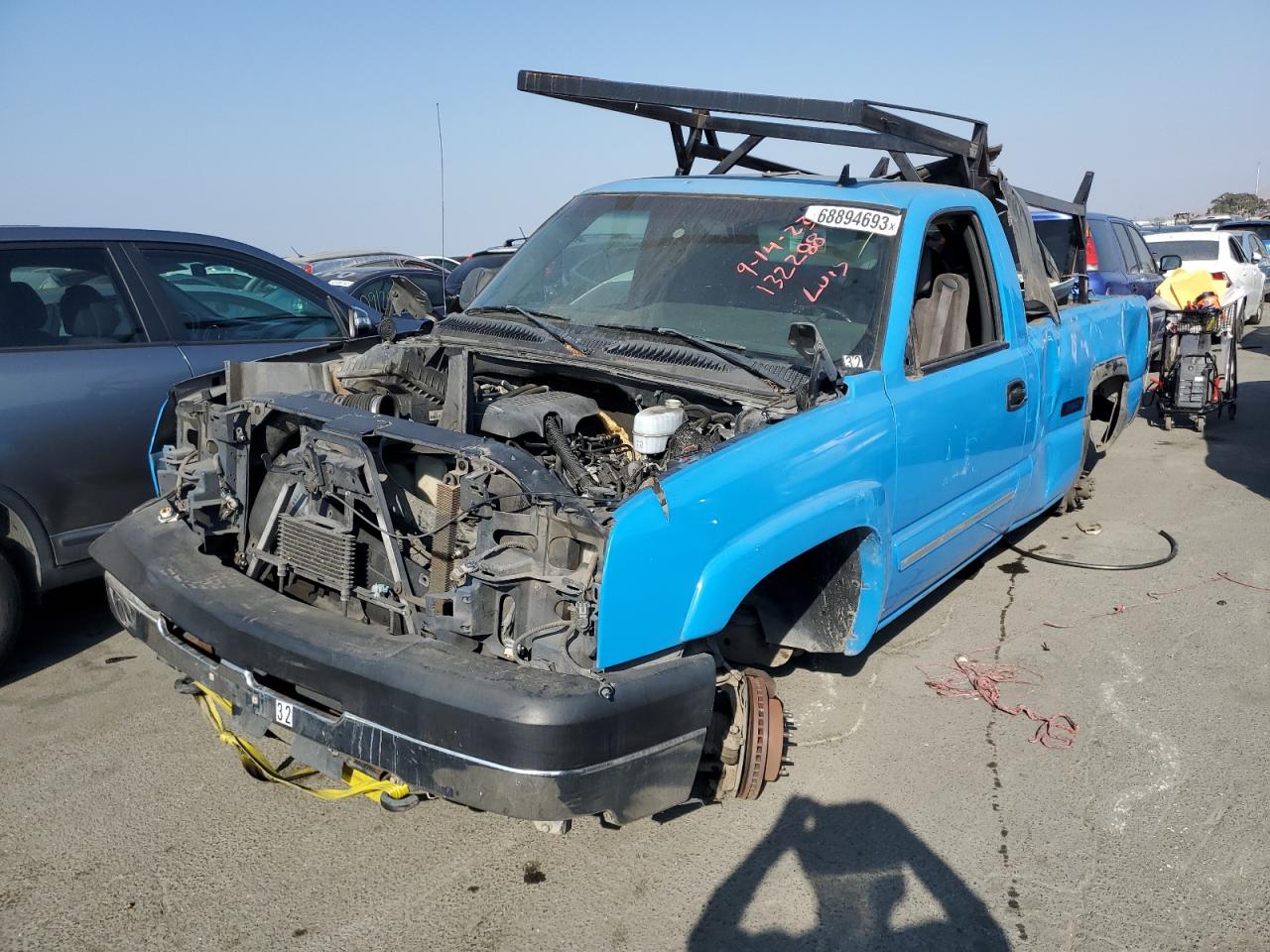 chevrolet silverado 2006 1gchk24u86e232489