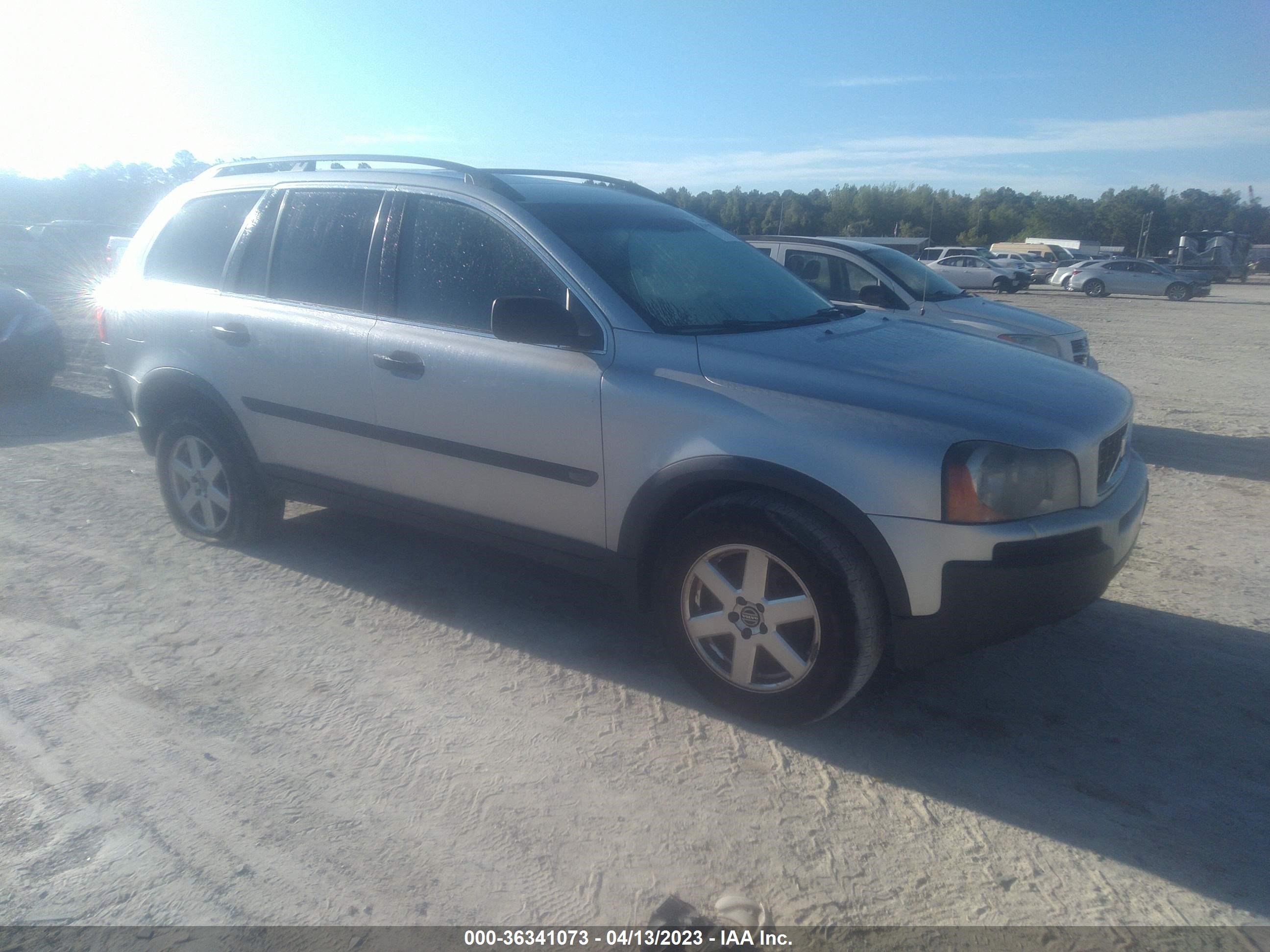 volvo xc90 2005 1gchk29133e190808