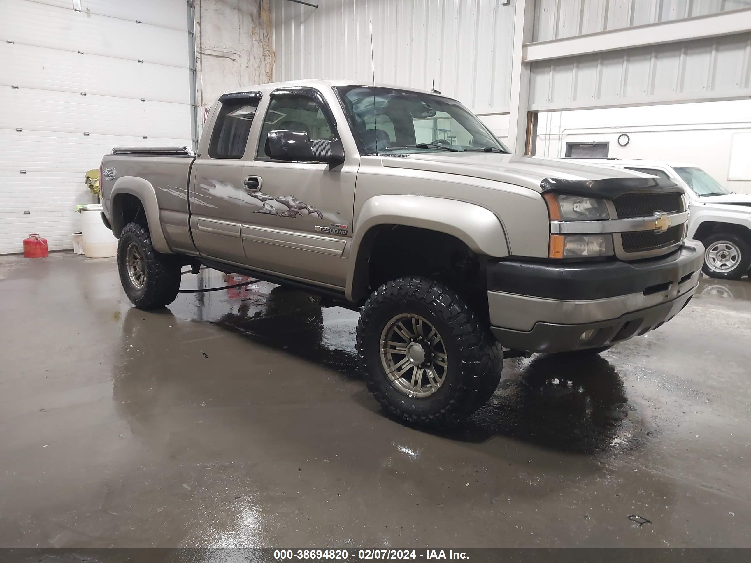 chevrolet silverado 2003 1gchk291x3e127155