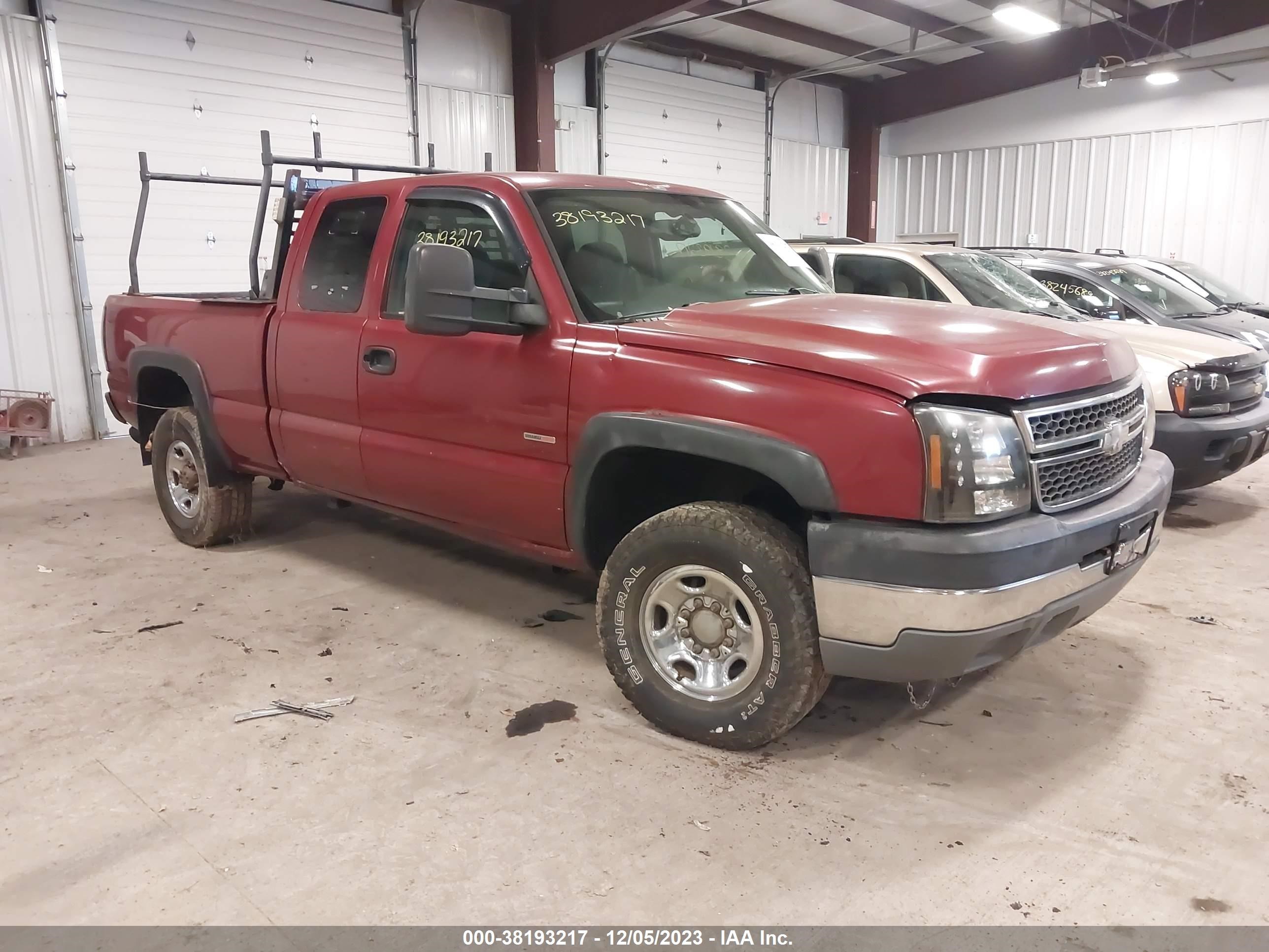 chevrolet silverado 2005 1gchk292x5e198819