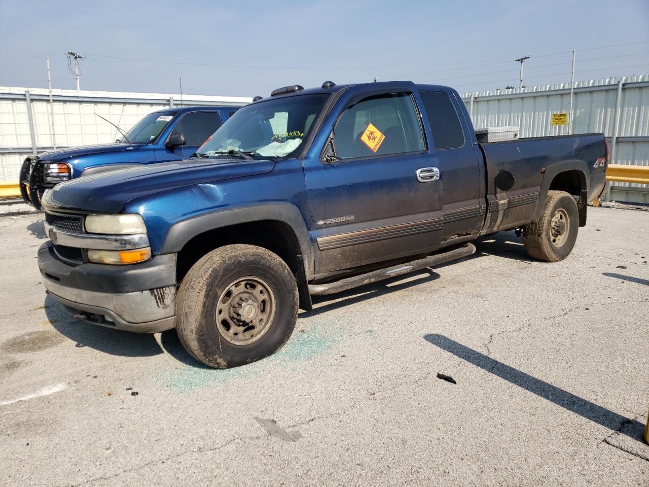 chevrolet silverado 2002 1gchk29g62e102935