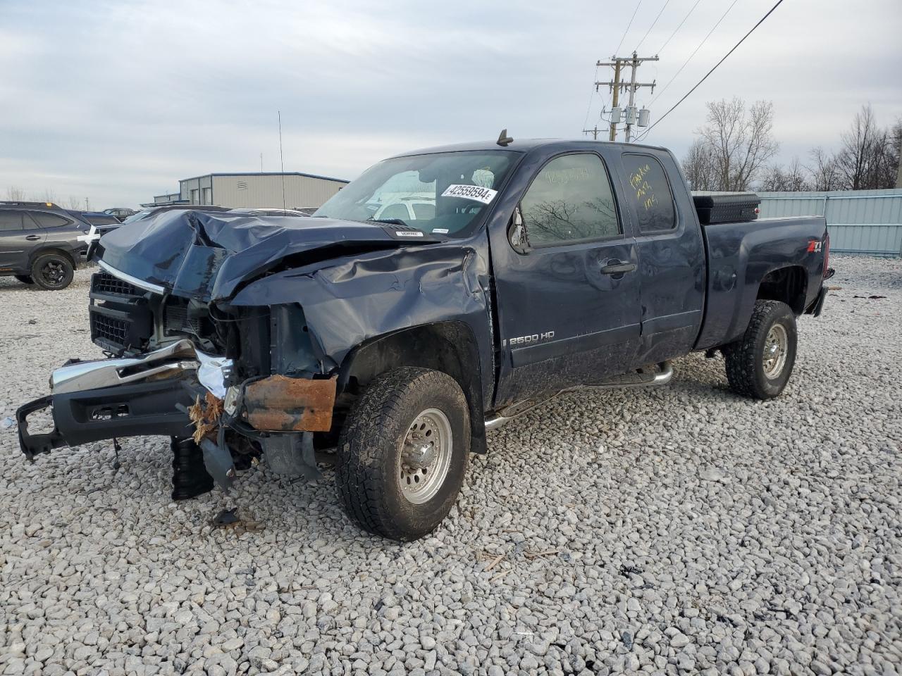 chevrolet silverado 2007 1gchk29k77e511196