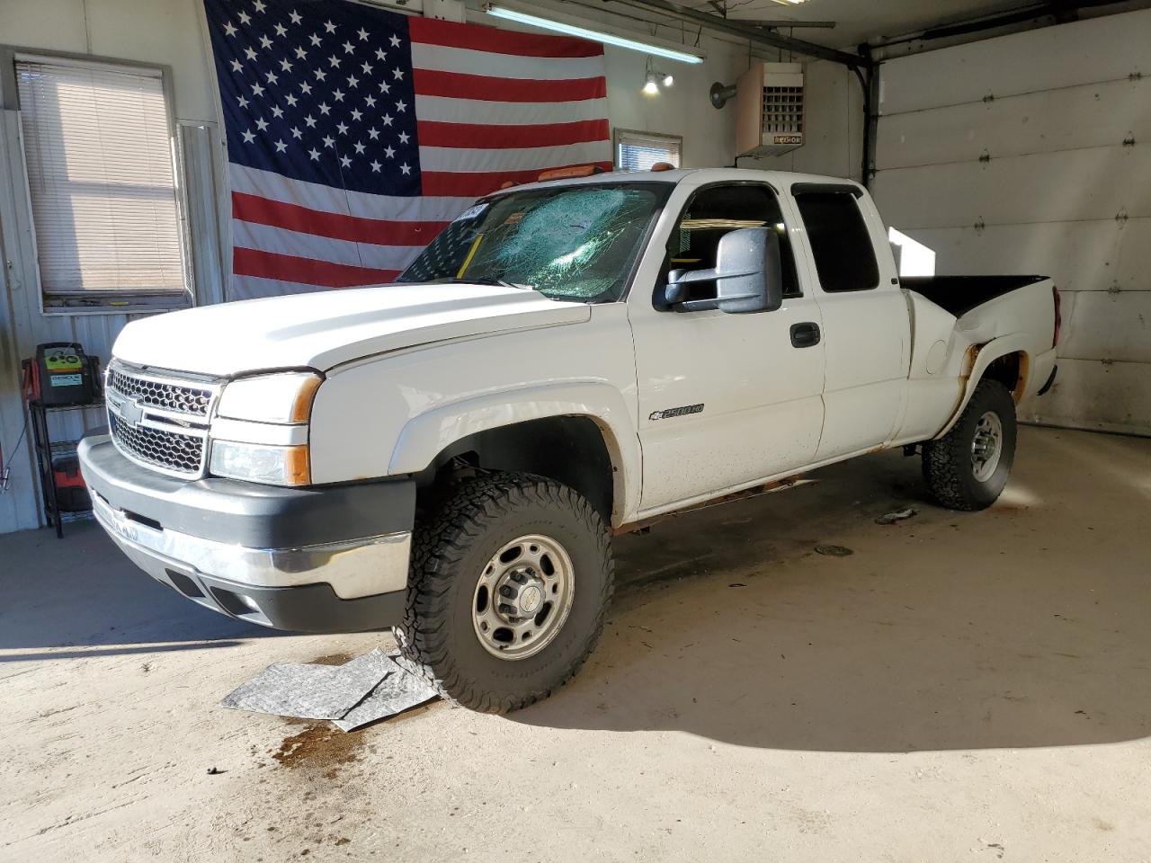 chevrolet silverado 2007 1gchk29u07e198347