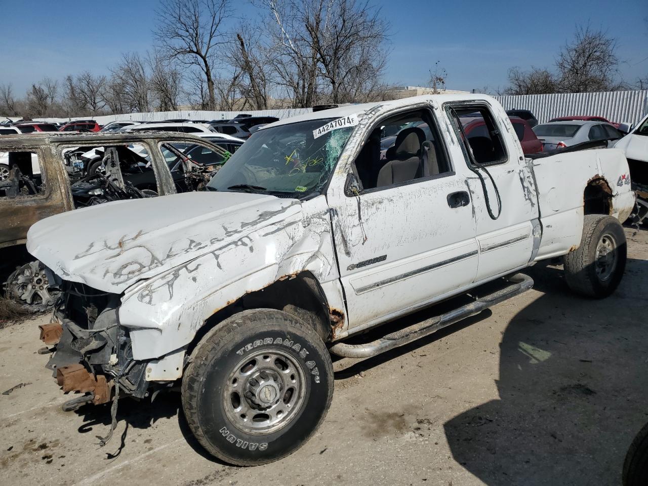 chevrolet silverado 2003 1gchk29u93e264467