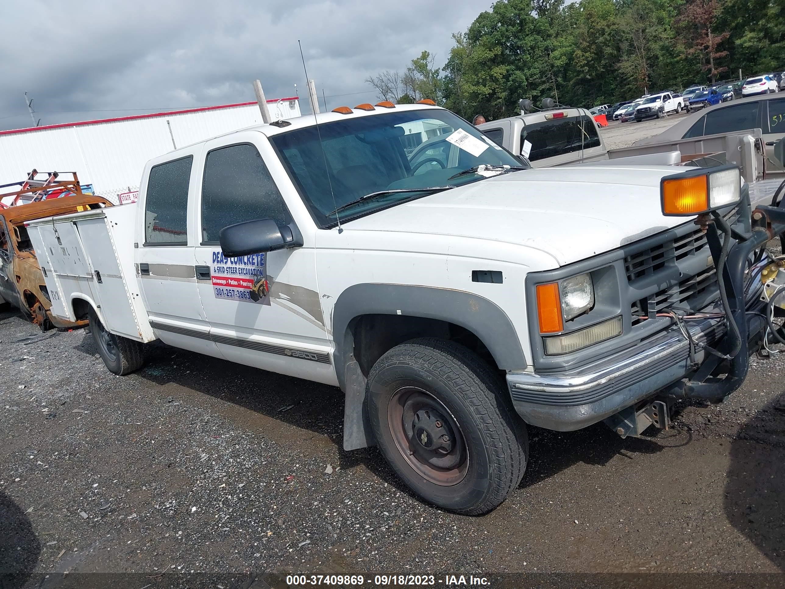 chevrolet gmt-400 1996 1gchk33j9tf018761