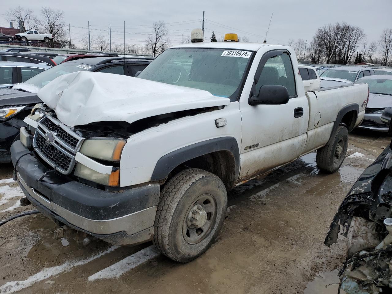 chevrolet silverado 2006 1gchk34ux6e143593