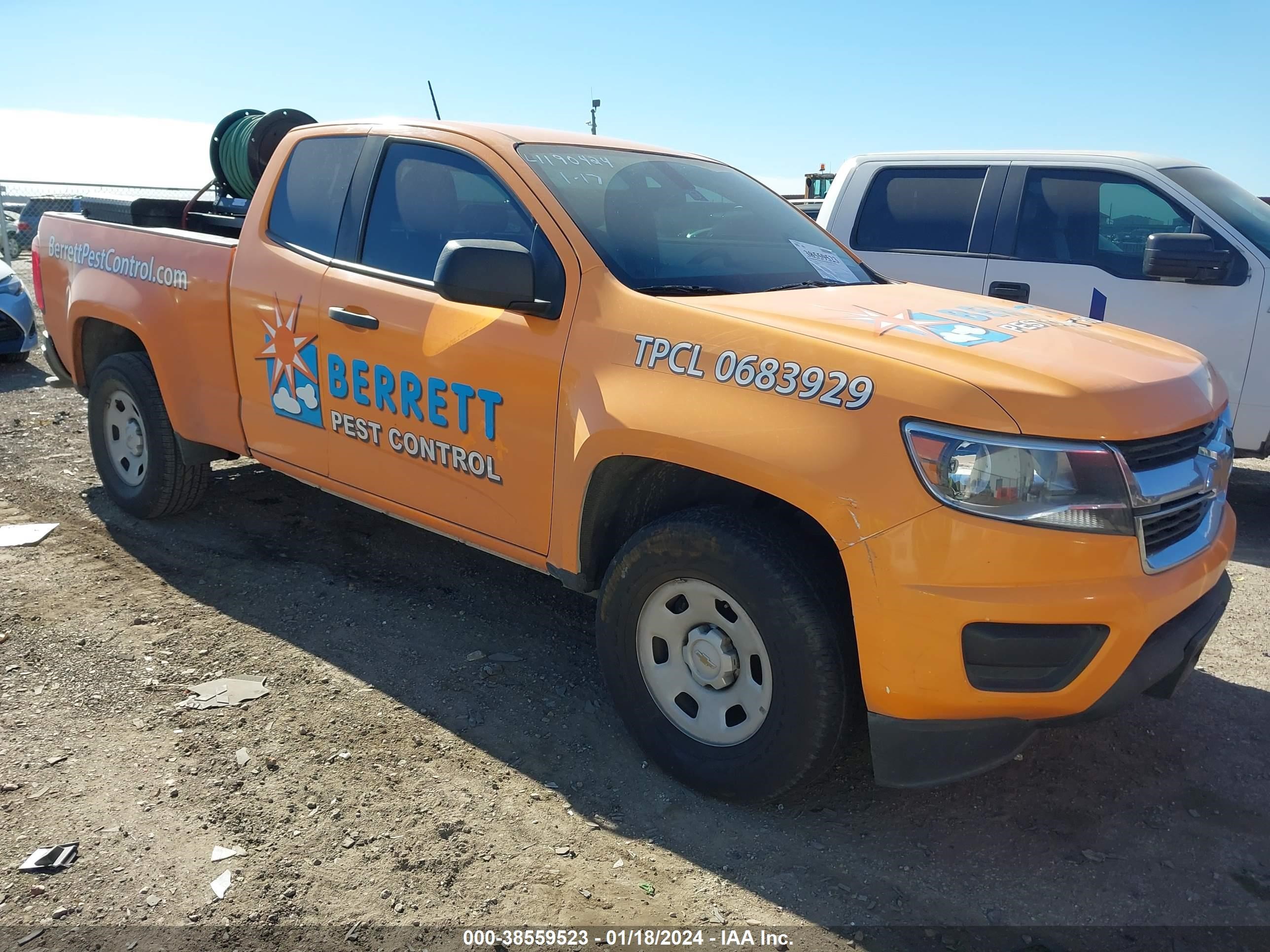 chevrolet colorado 2020 1gchsbea0l1190424