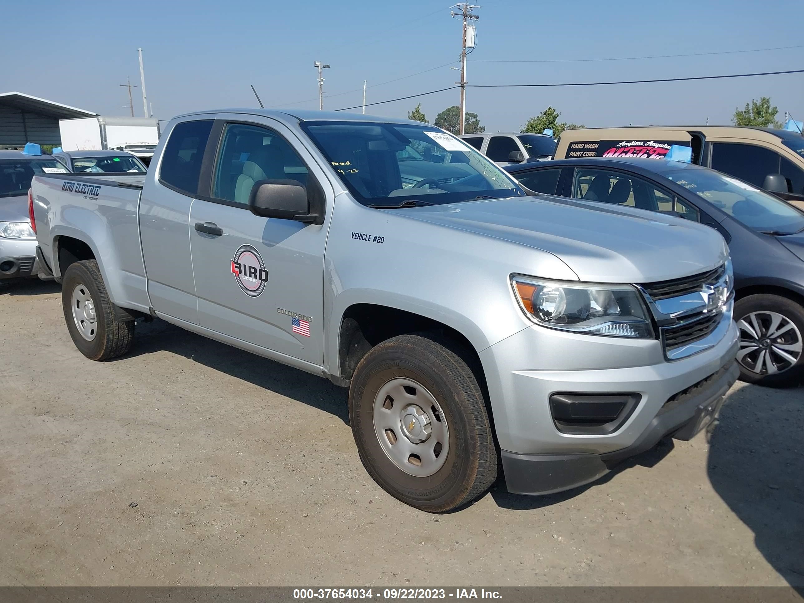 chevrolet colorado 2019 1gchsbea7k1224986