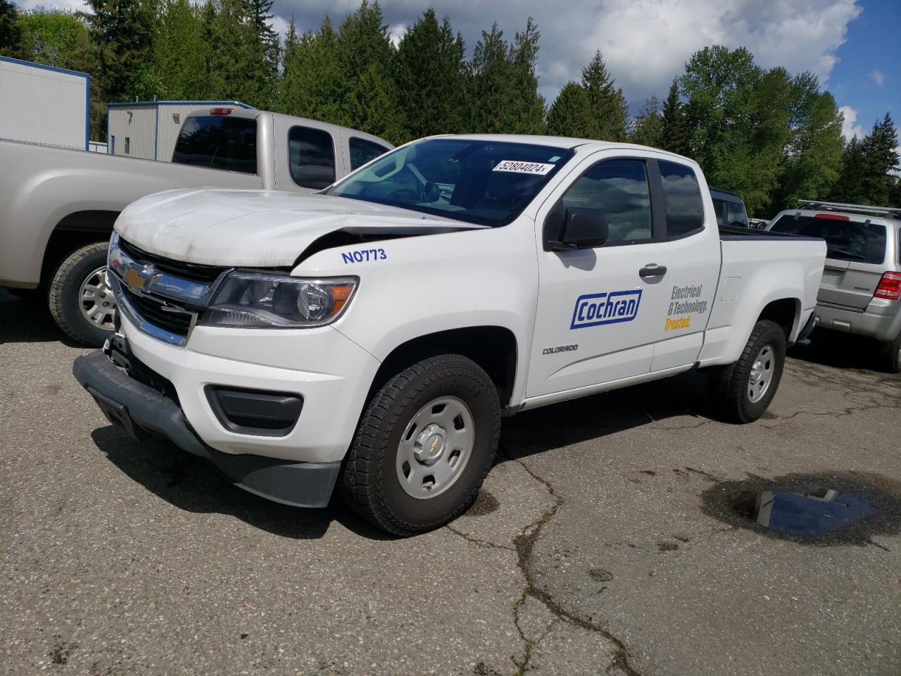 chevrolet colorado 2018 1gchsbeaxj1307763