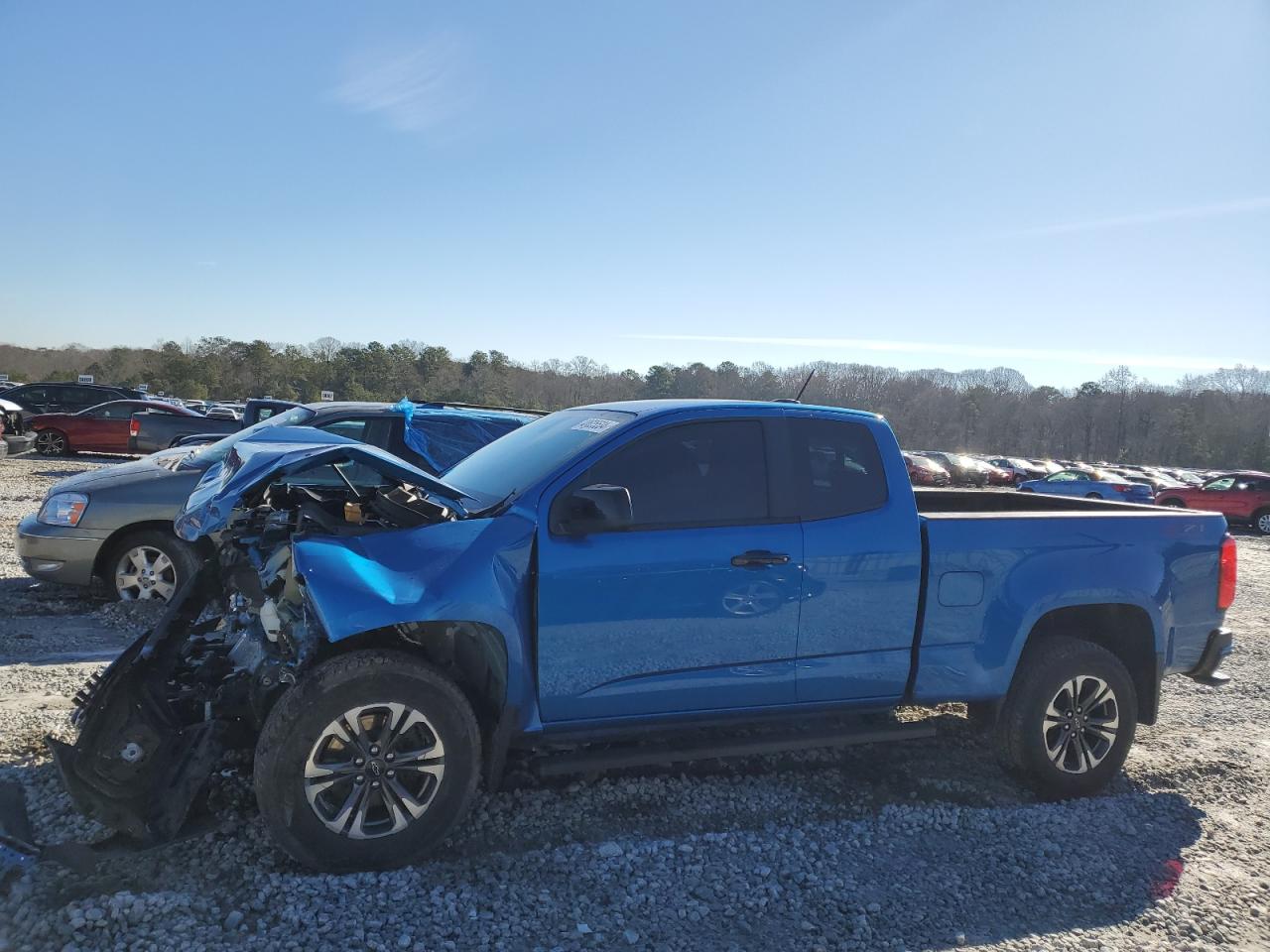 chevrolet colorado 2021 1gchtden6m1213038