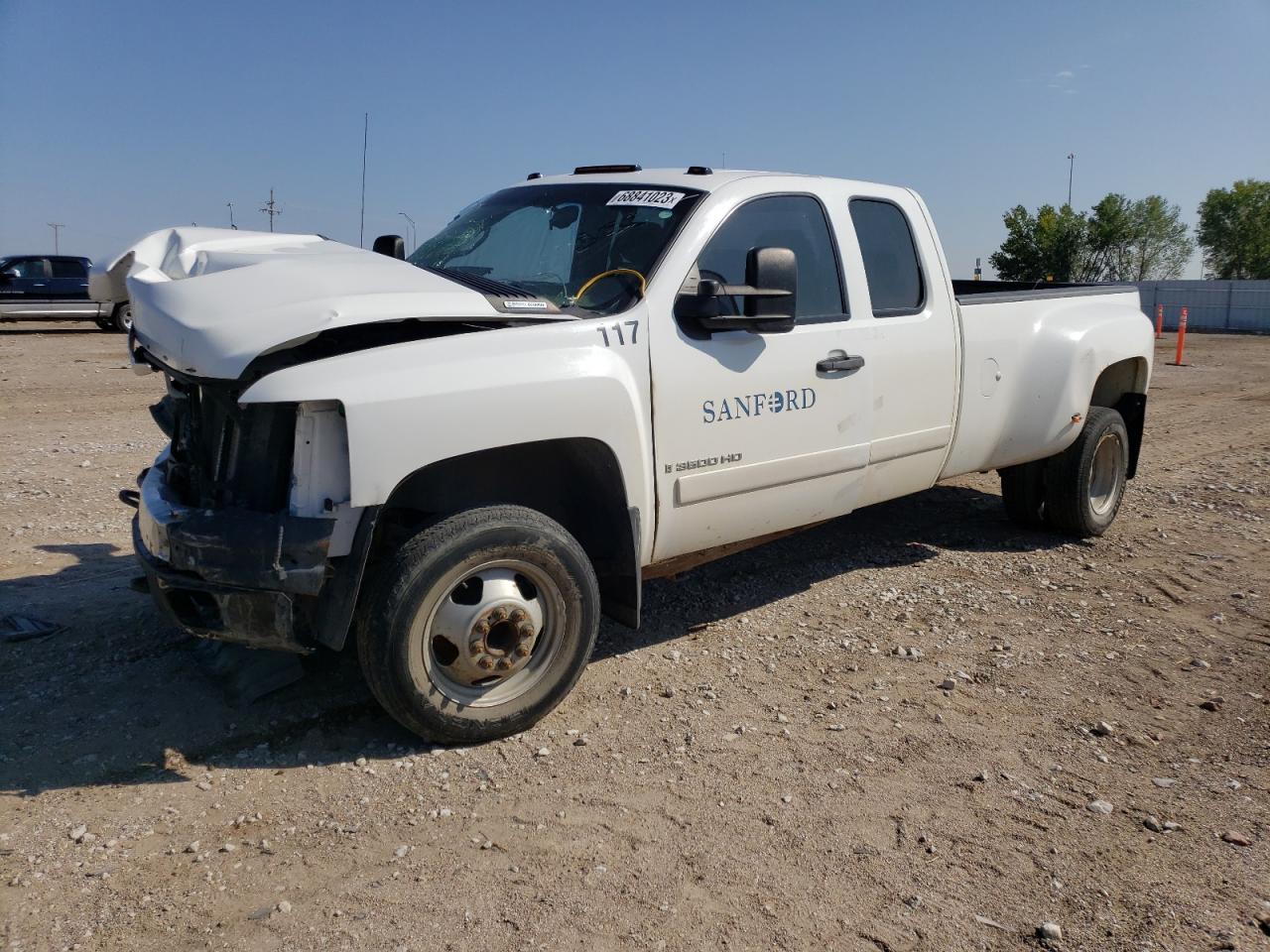 chevrolet silverado 2008 1gcjc396x8e112226