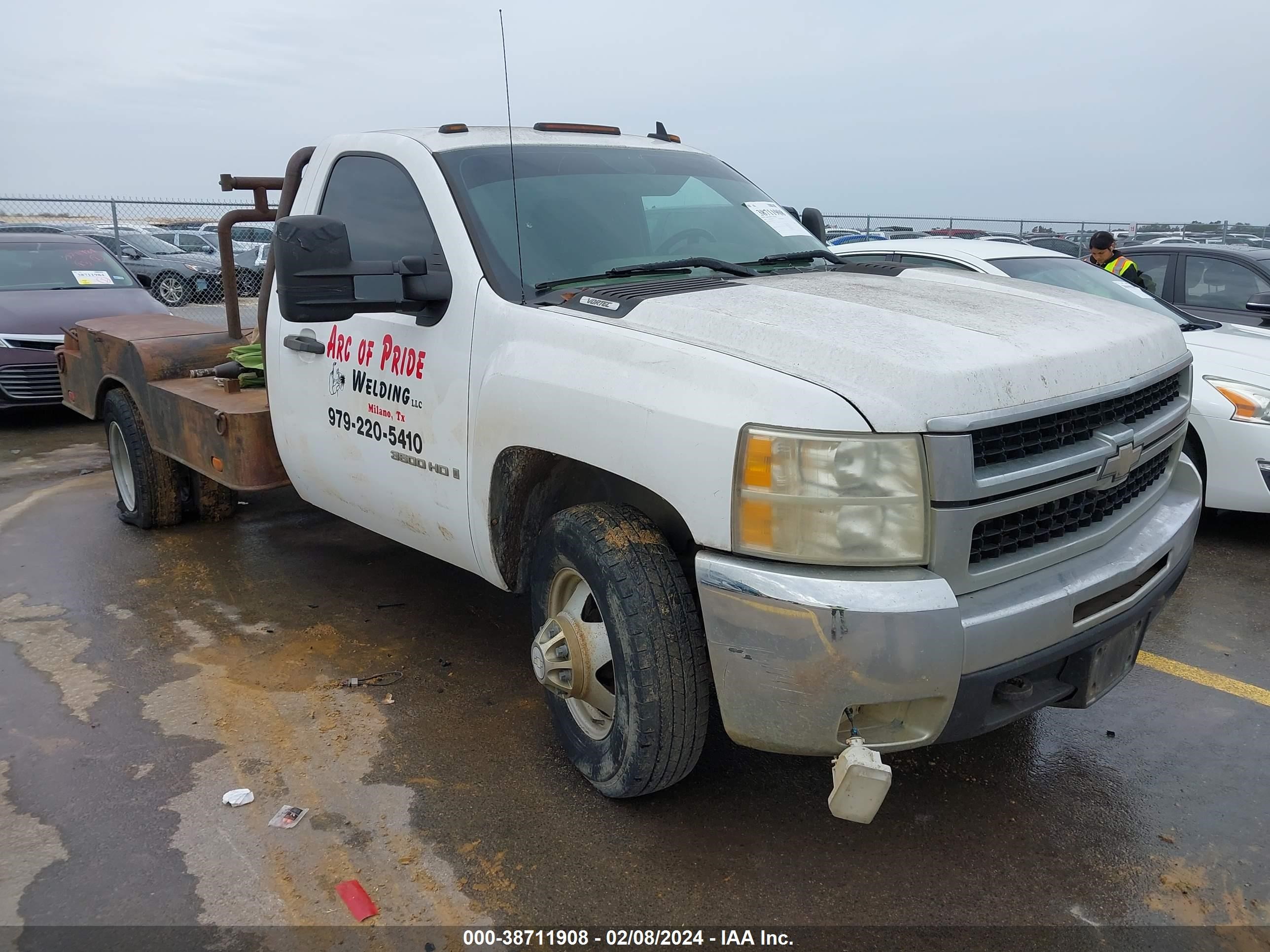 chevrolet silverado 2008 1gcjk34kx8e145606