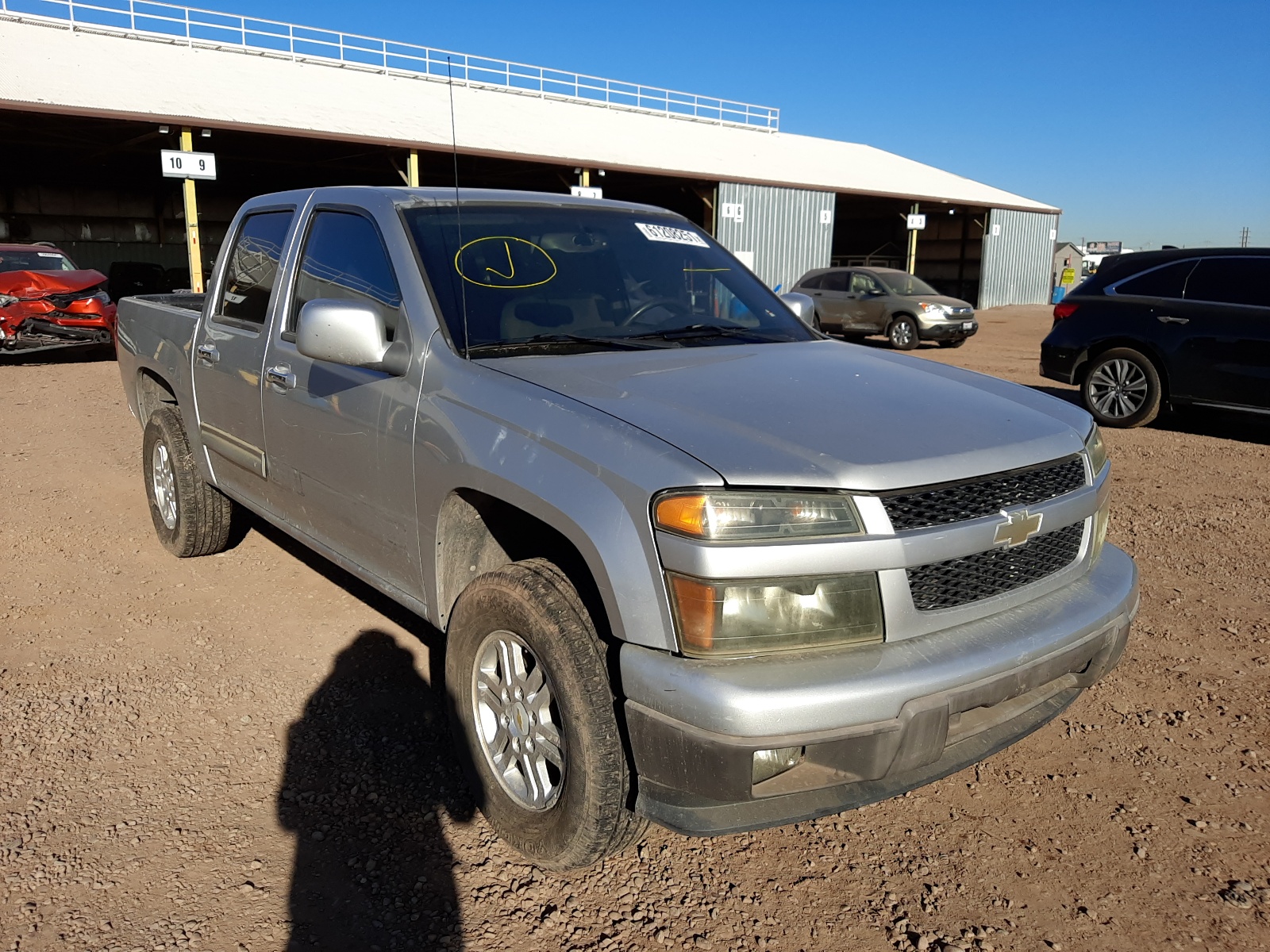 chevrolet colorado 2010 1gcjtcde5a8125503