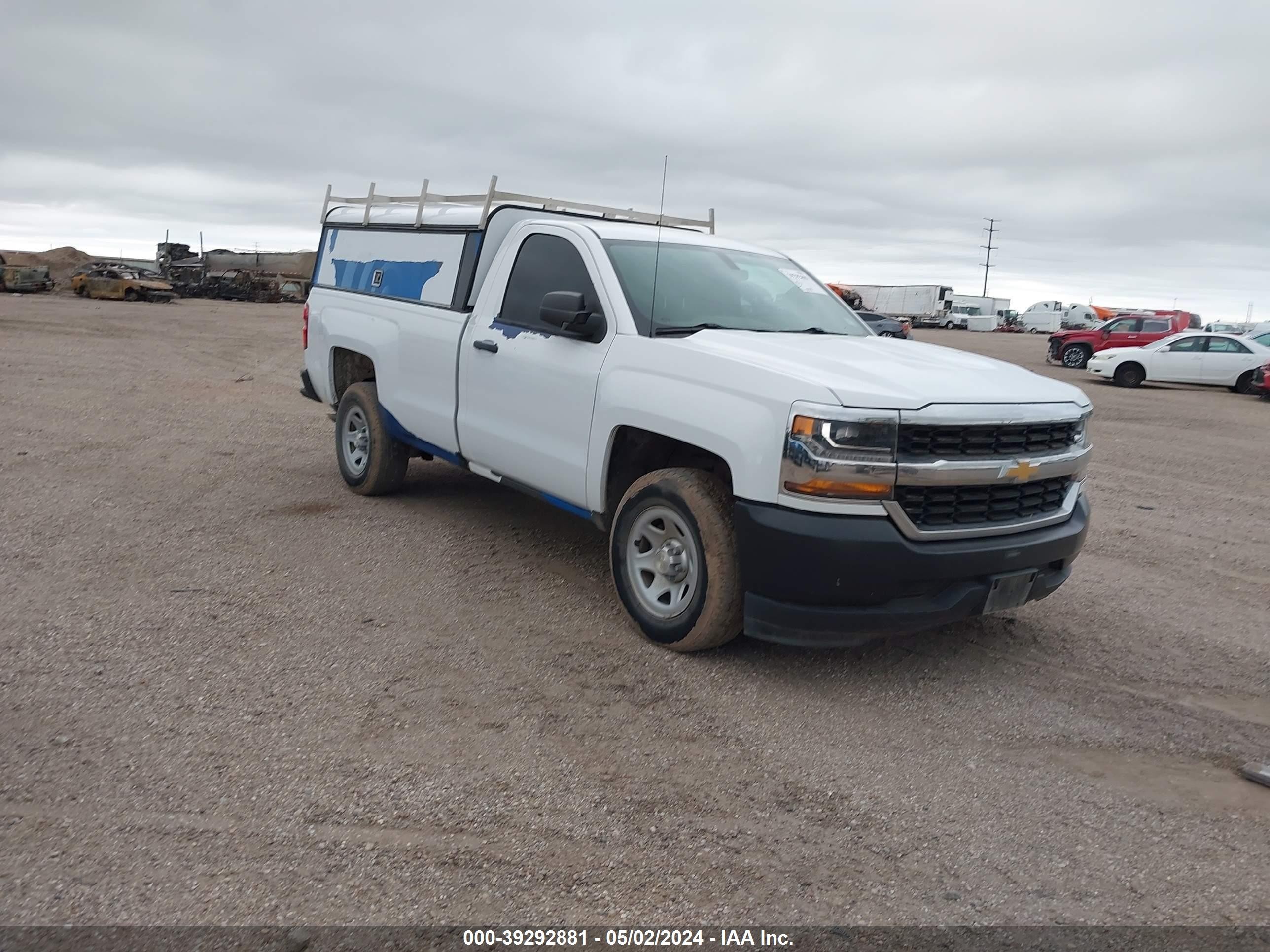 chevrolet silverado 2018 1gcncneh2jz108920