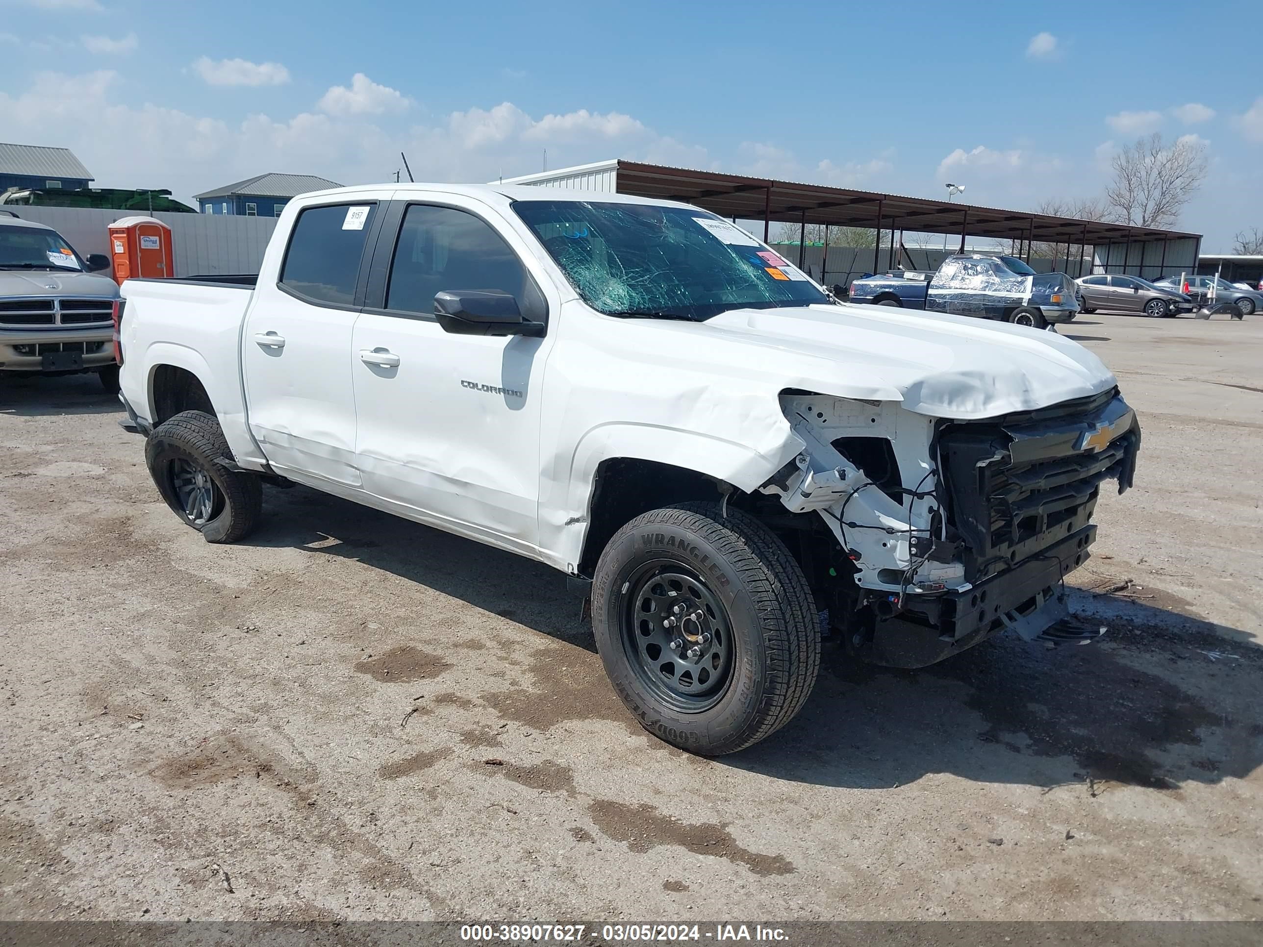 chevrolet colorado 2023 1gcpscek5p1233588