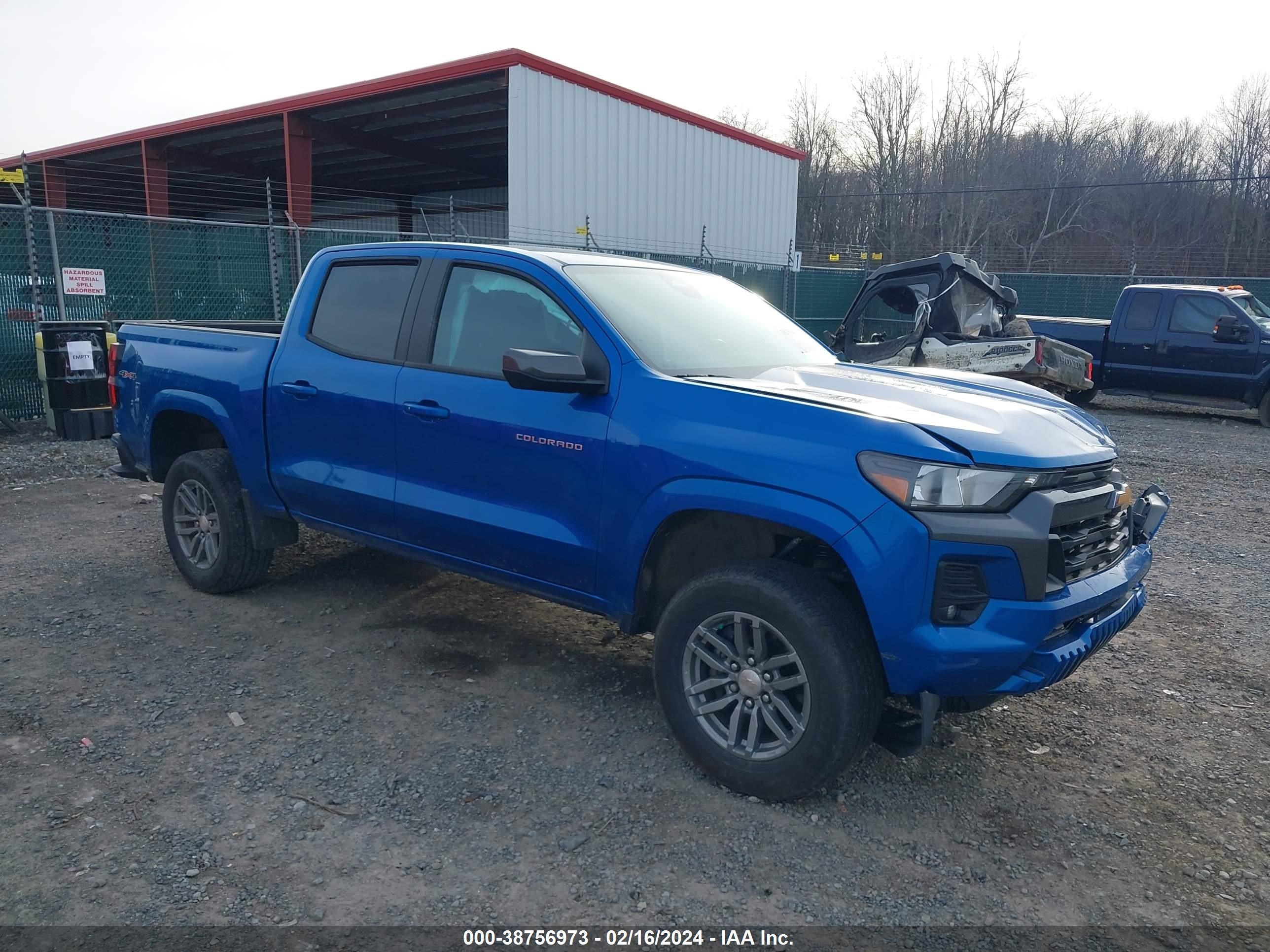 chevrolet colorado 2023 1gcptcek8p1218354