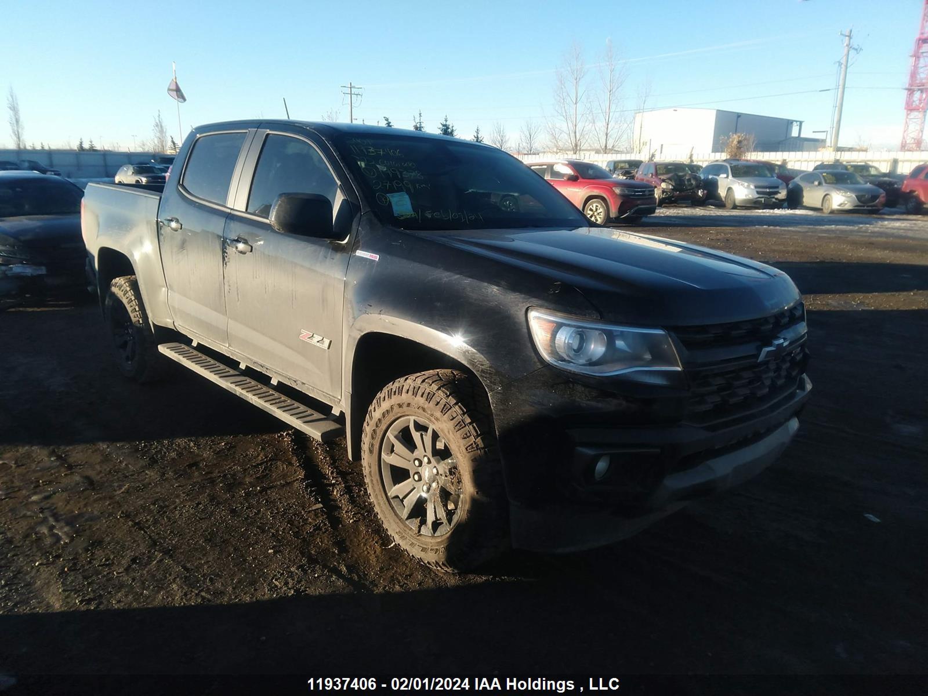 chevrolet colorado 2022 1gcptde1xn1199378