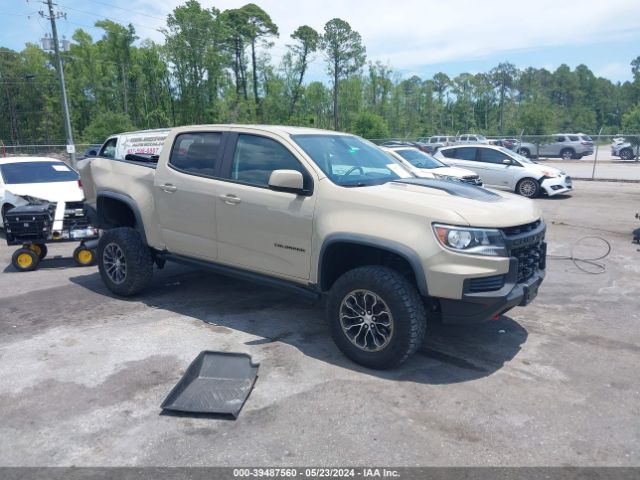 chevrolet colorado 2021 1gcptee11m1251419